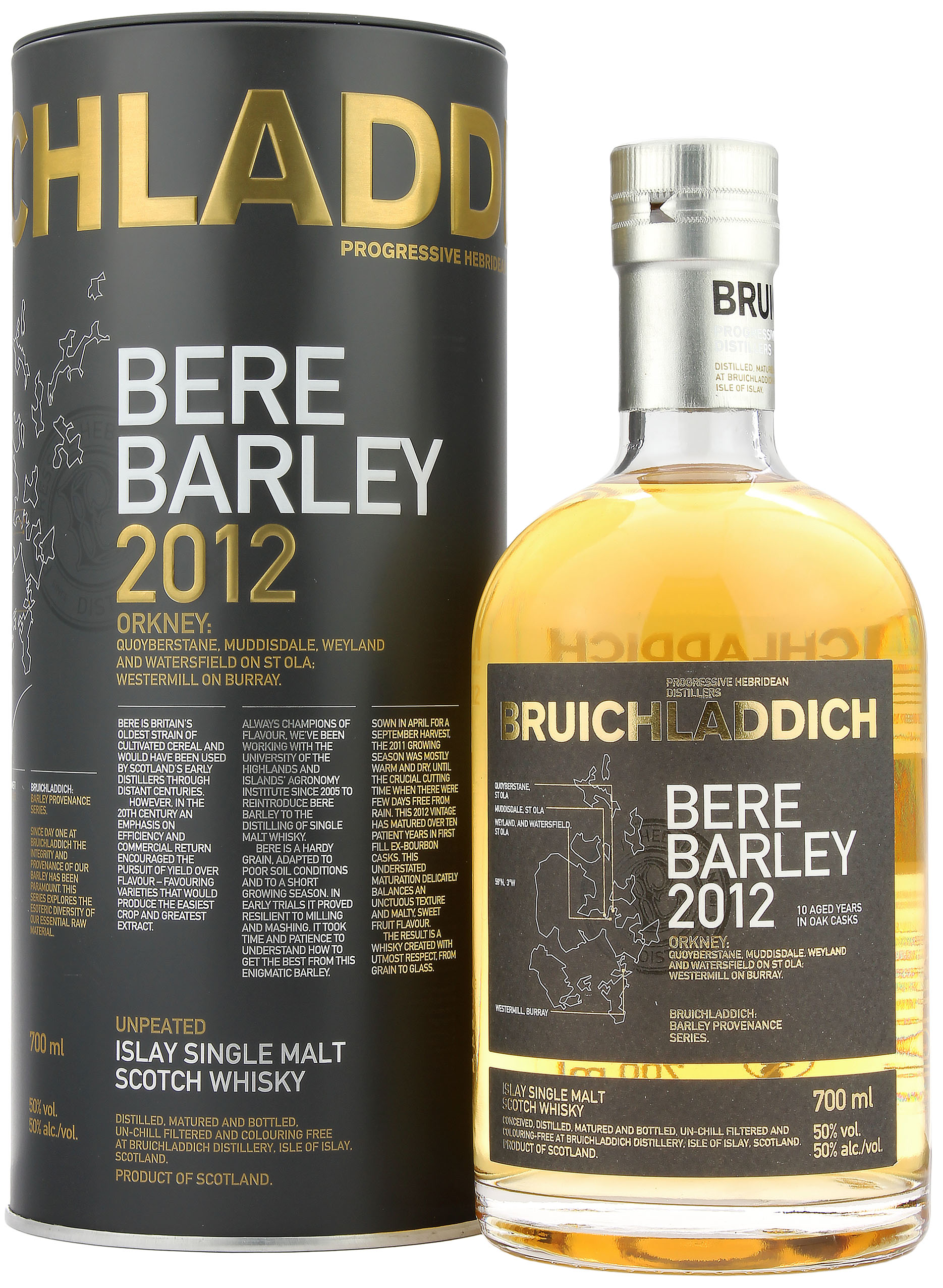 Bruichladdich Bere Barley 2012 50.0% 0,7l