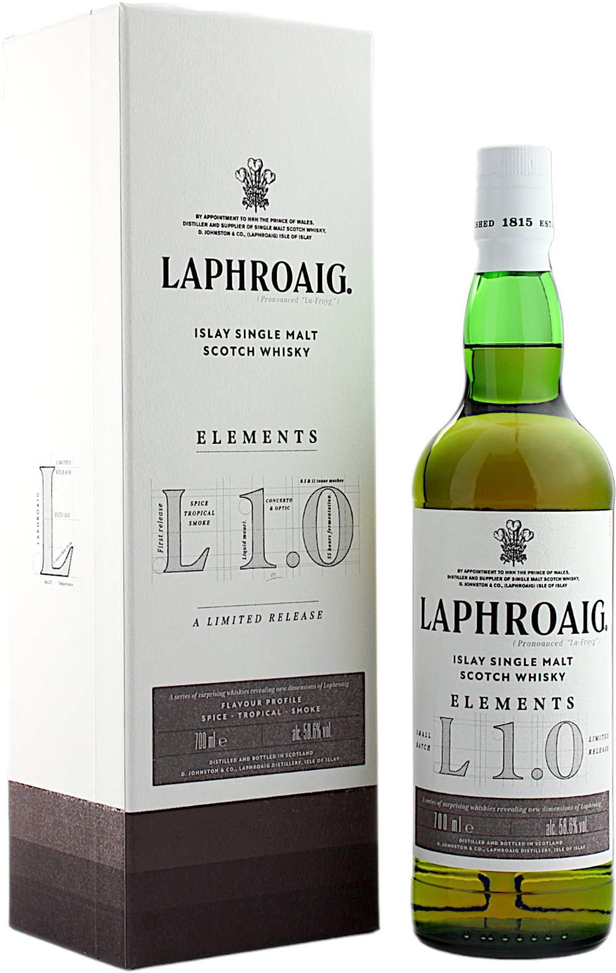 Laphroaig Elements 1.0 58.6% 0,7l Laphroaig Elements 1.0 58.6% 0,7l