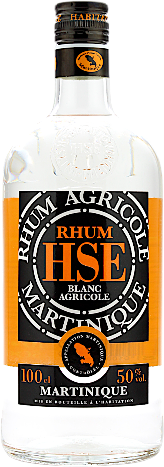 H.S.E. Rhum Blanc 50.0% 1 Liter
