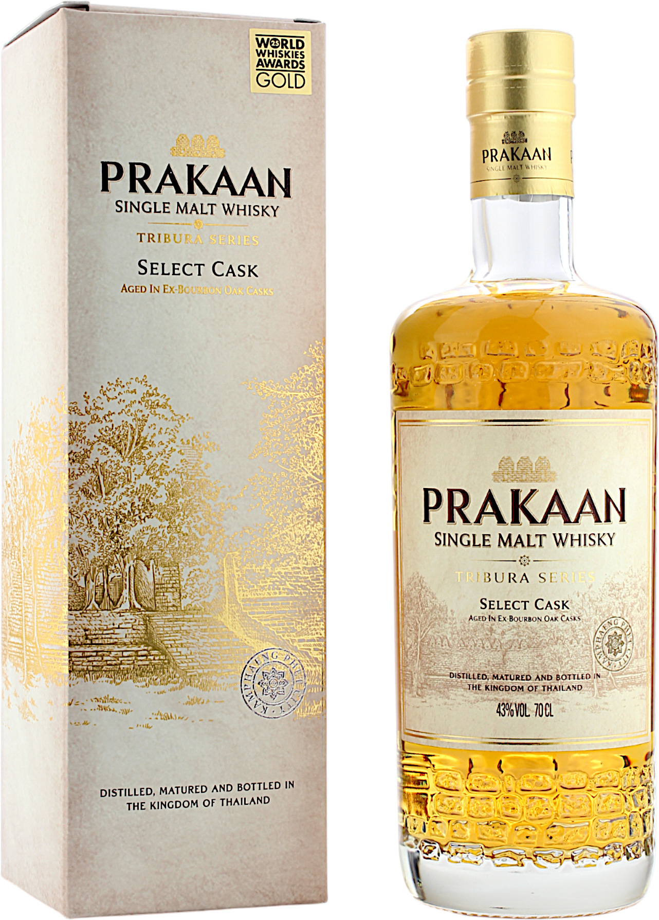 Prakaan Select Cask Thailand Single Malt 43.0% 0,7l