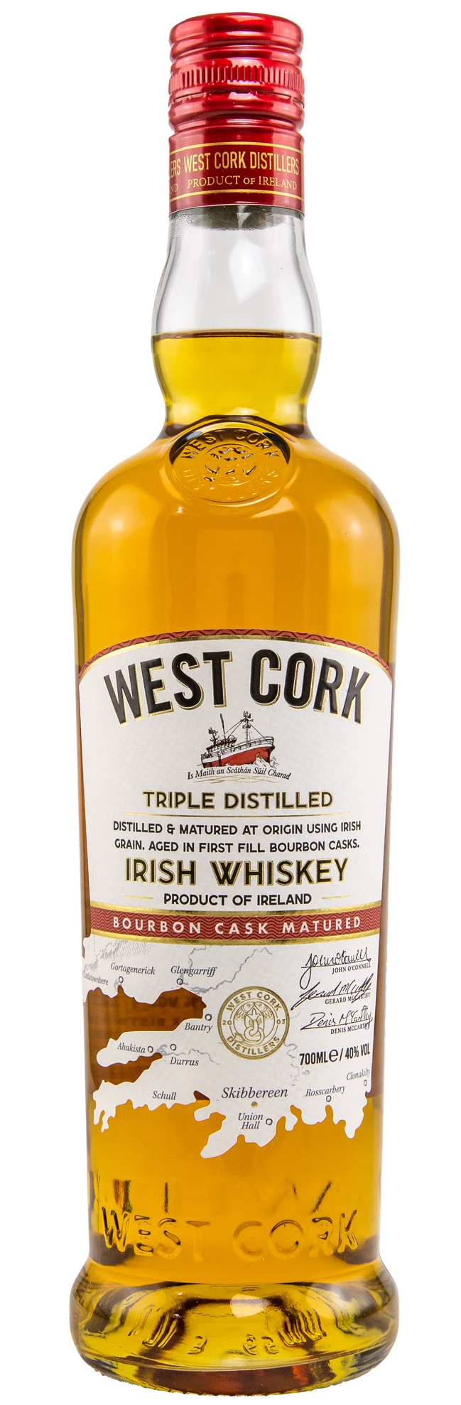 West Cork Original Blended Bourbon Cask 40.0% 0,7l