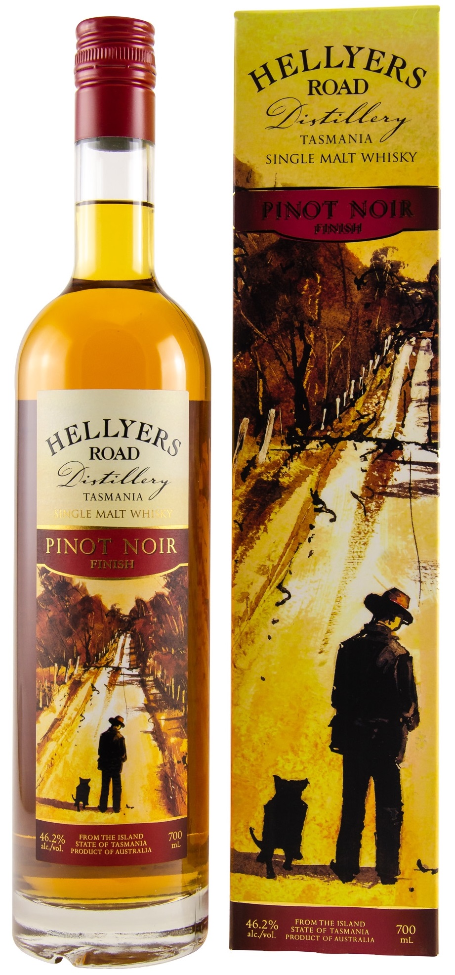 Hellyers Road Pinot Noir Tasmanian Single Malt 46.2% 0,7l