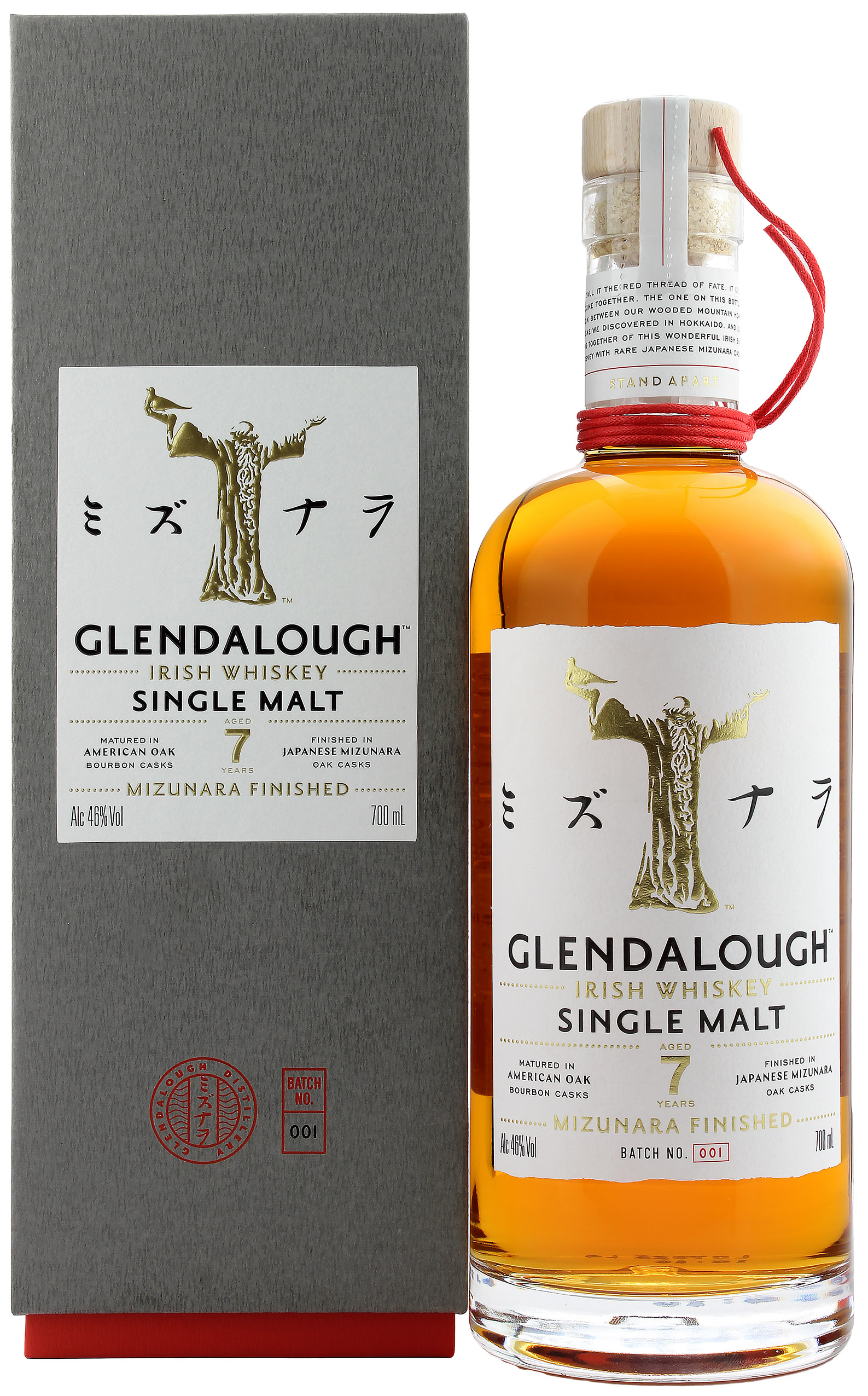 Glendalough 7 Jahre Single Malt Mizunara Cask Finish 46.0% 0,7l