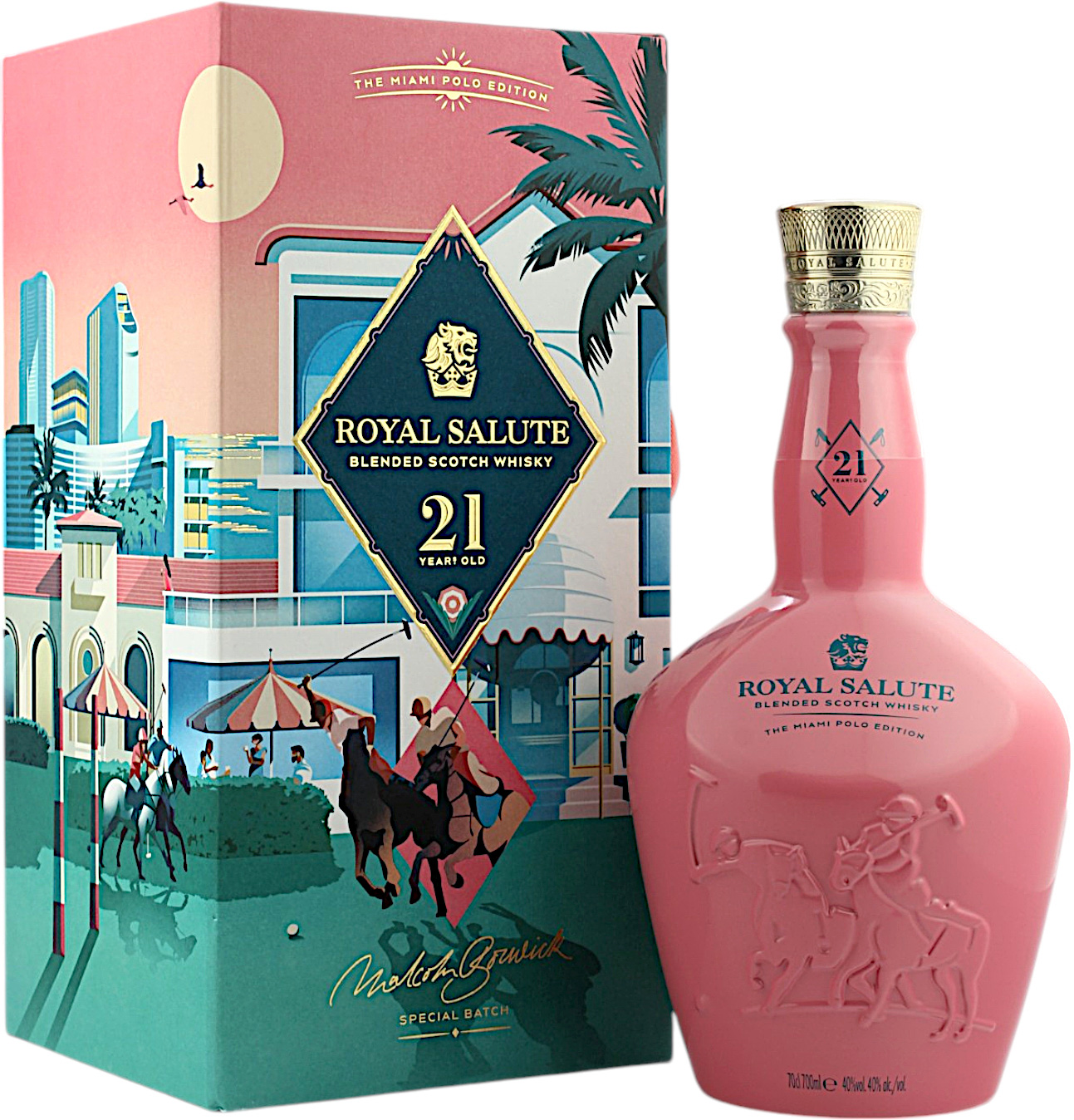 Chivas Regal Royal Salute 21 Jahre The Miami Polo Edition 40.0% 0,7l