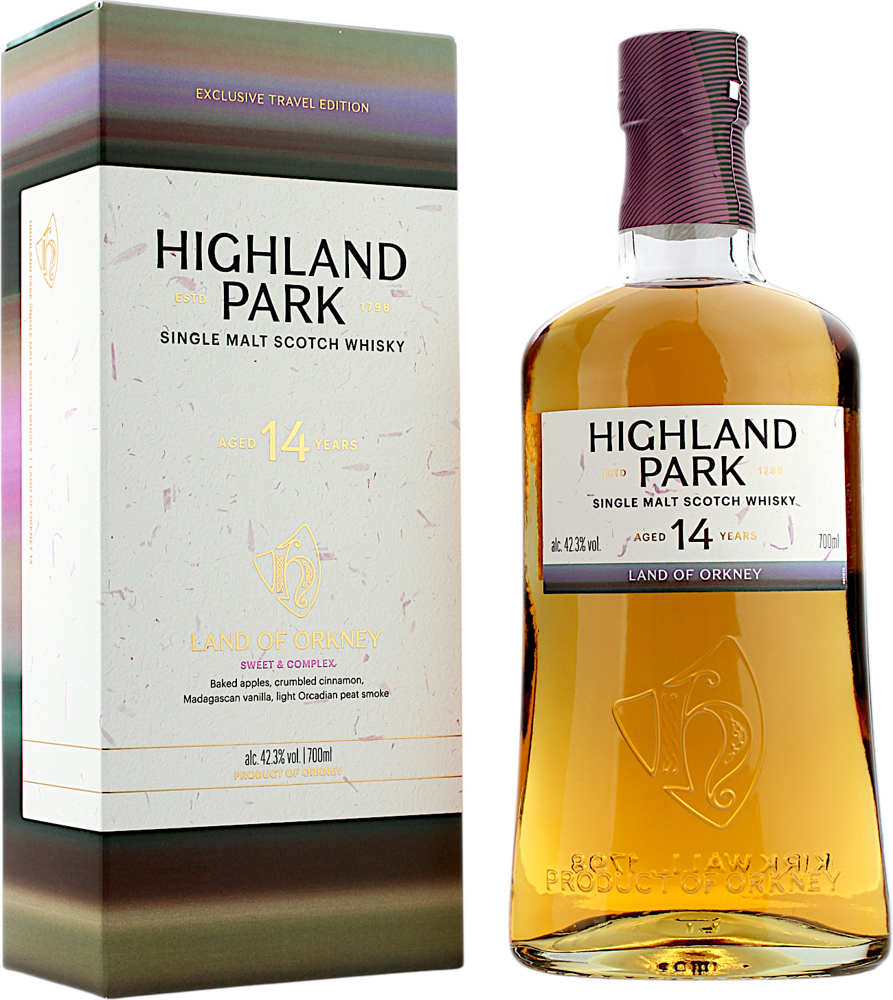Highland Park 14 Jahre Land Of Orkney 42.3% 0,7l