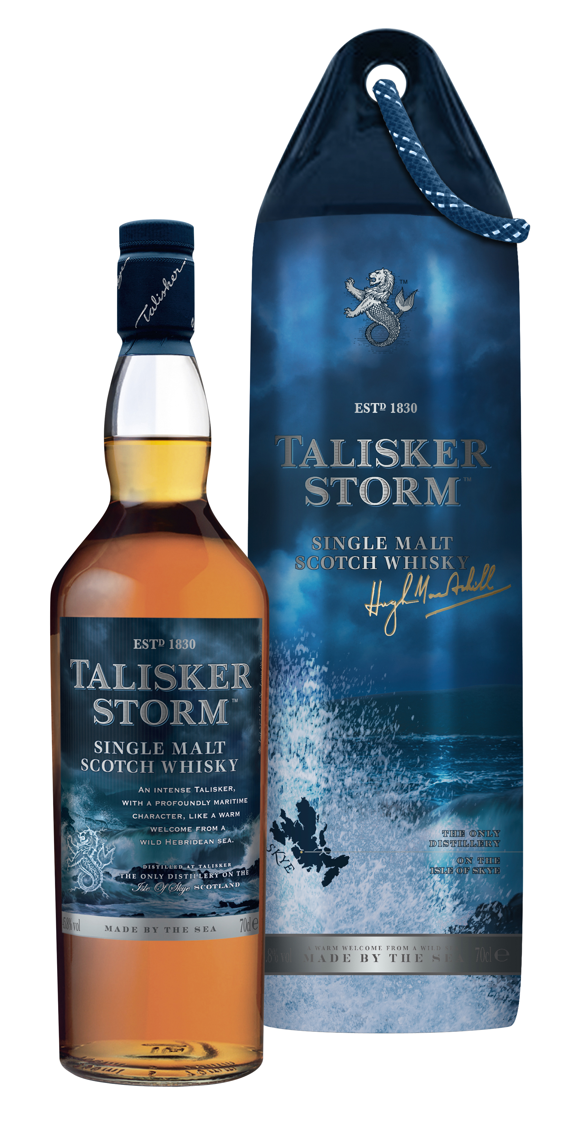 Talisker Storm in Metall Fender 45.8% 0,7l