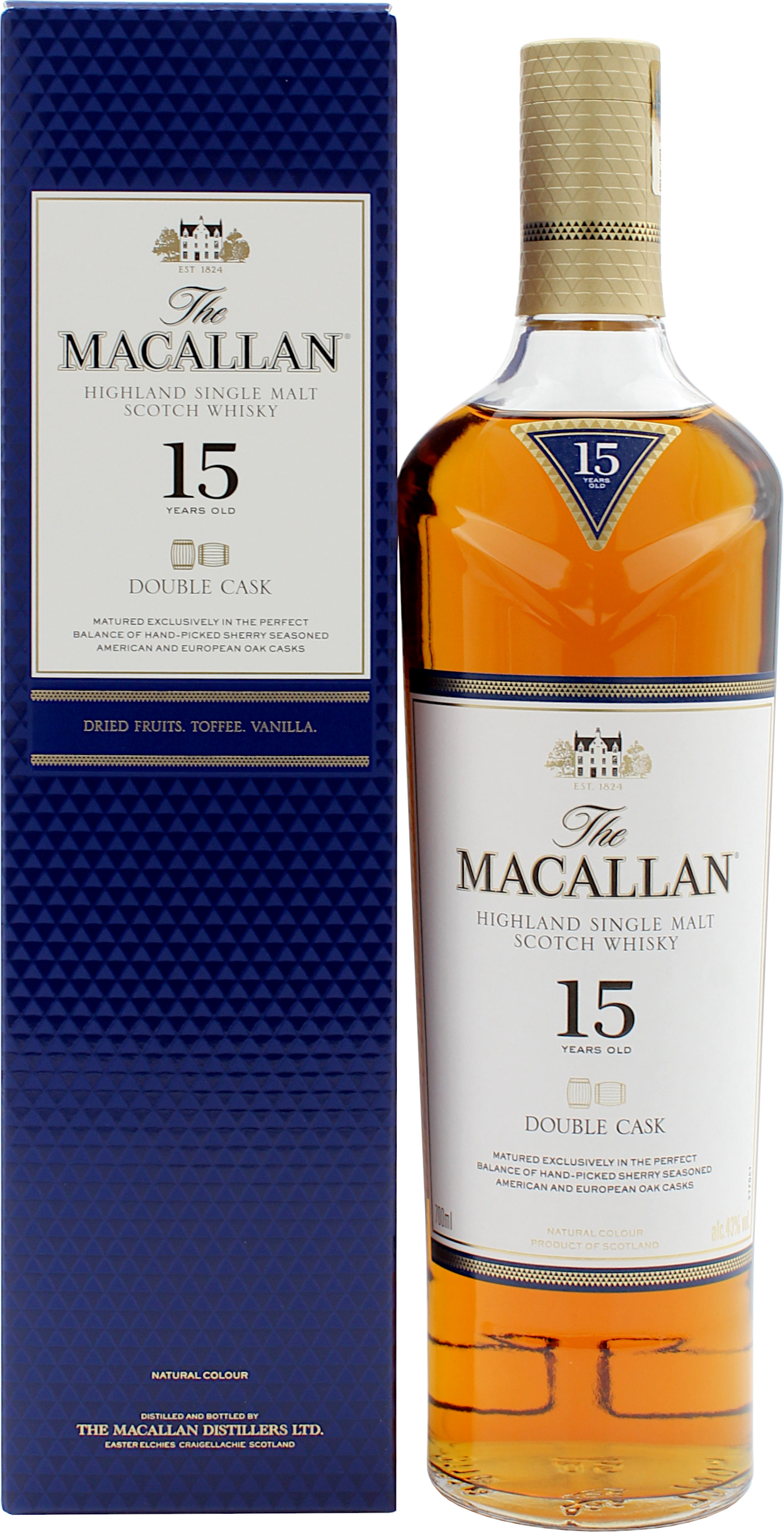 Macallan Double Cask 15 Jahre 43.0% 0,7l