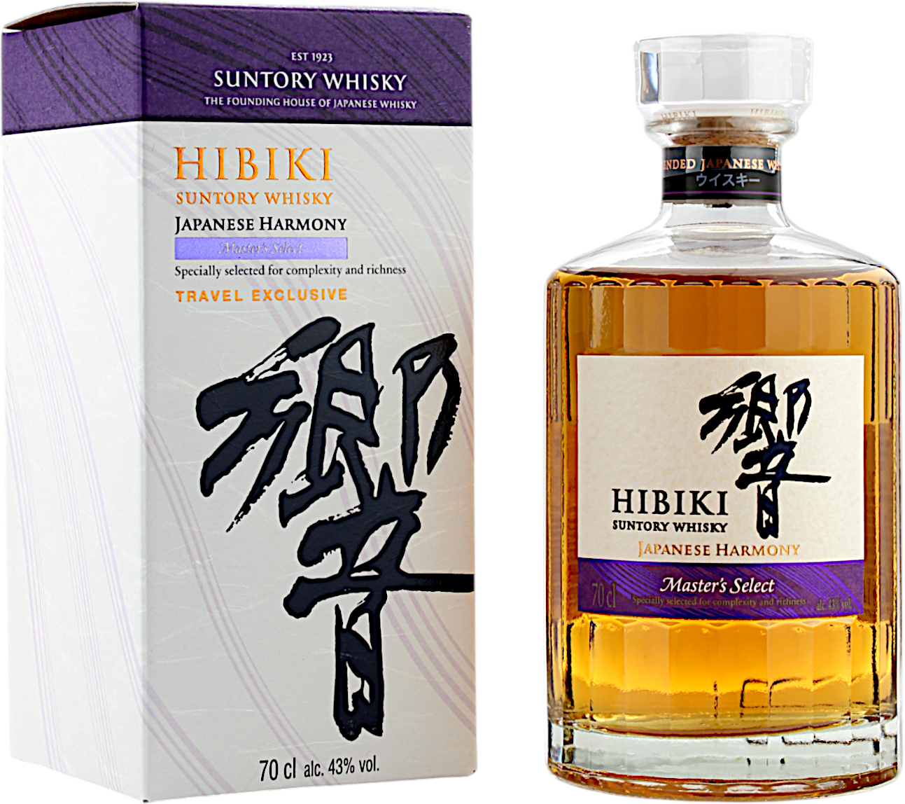 Hibiki Japanese Harmony Master Select Travel Exclusive 43.0% 0,7l