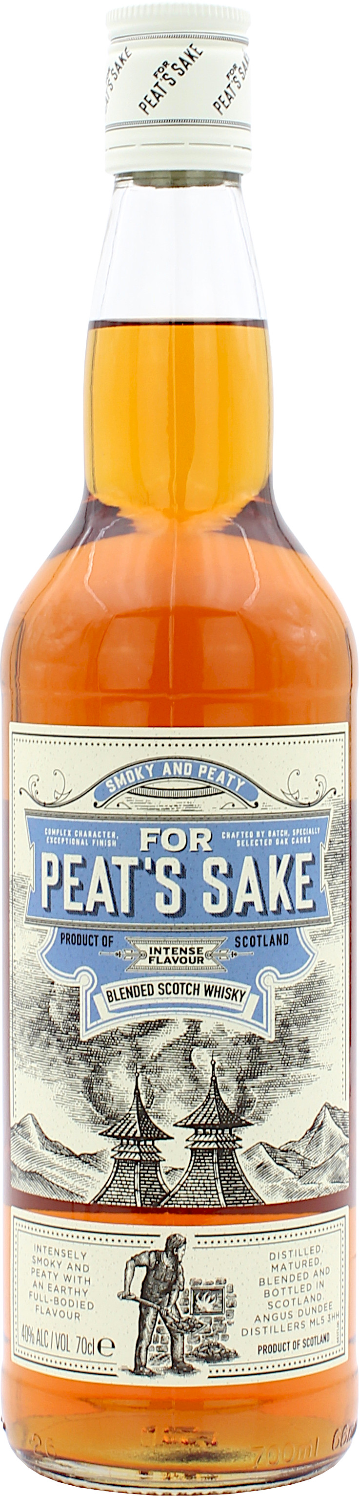 For Peat's Sake Blended Scotch Whisky 40.0% 0,7l