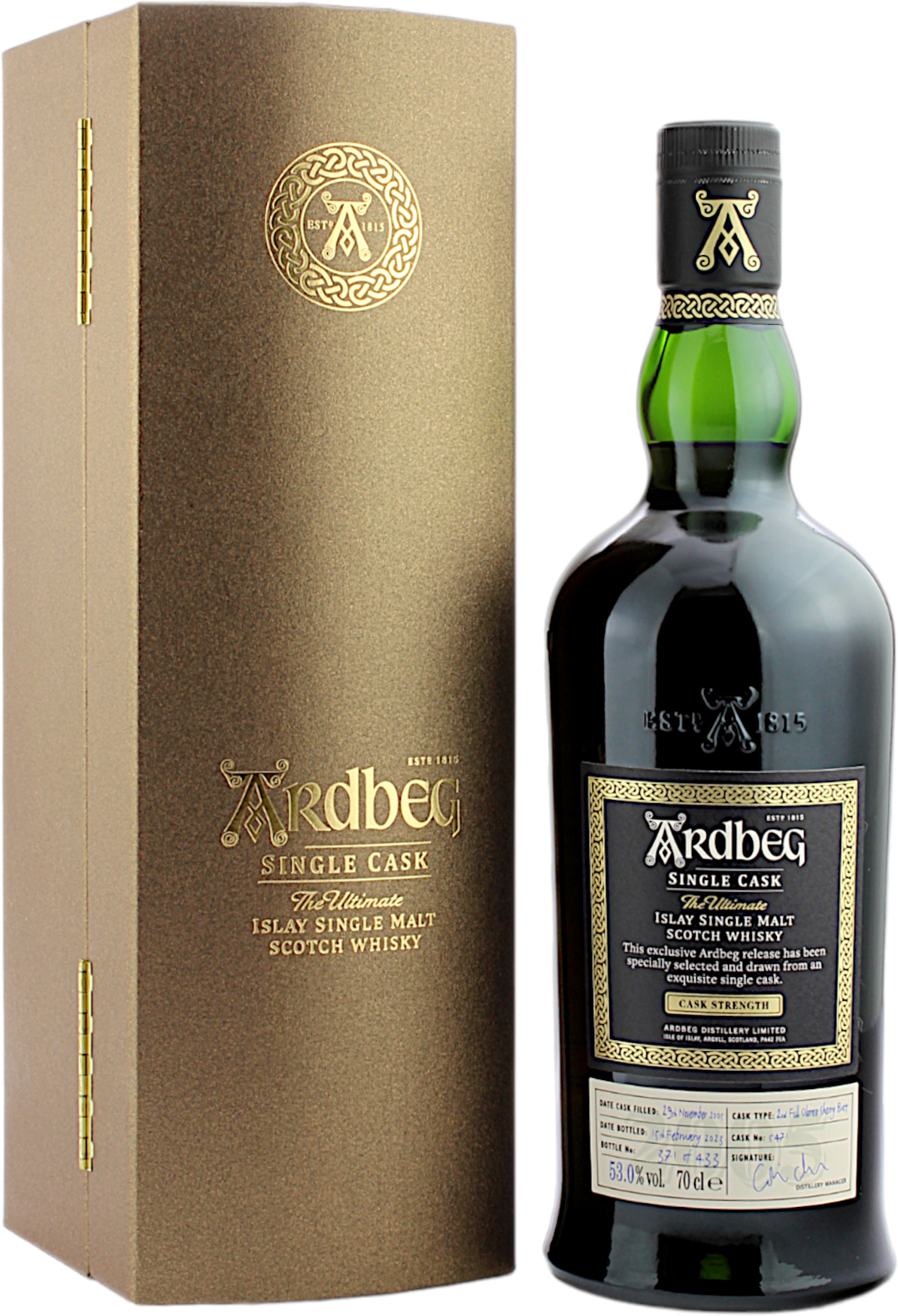 Ardbeg 17 Jahre 2005/2023 Sherry Single Cask 53.0% 0,7l