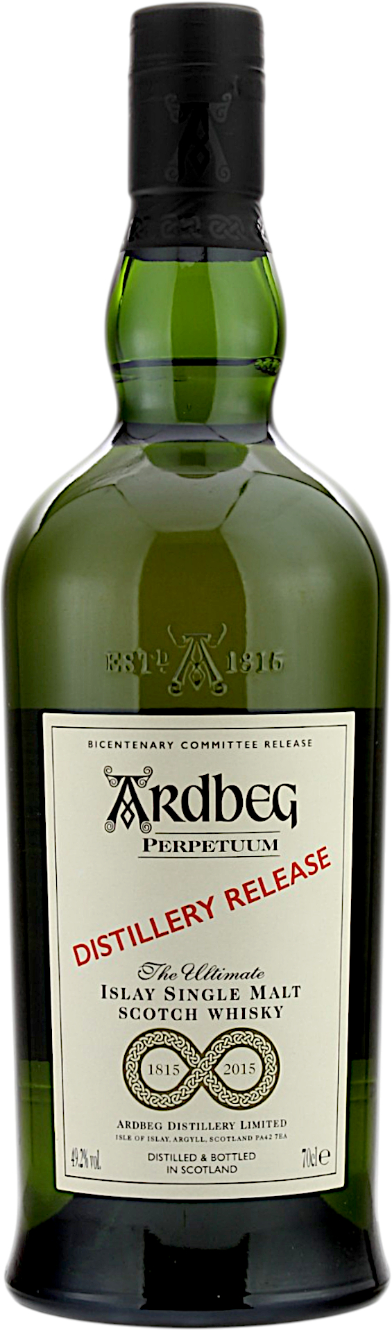 Ardbeg Perpetuum 2015 Distillery Release Bicentenary Committee Release 49.2% 0,7l