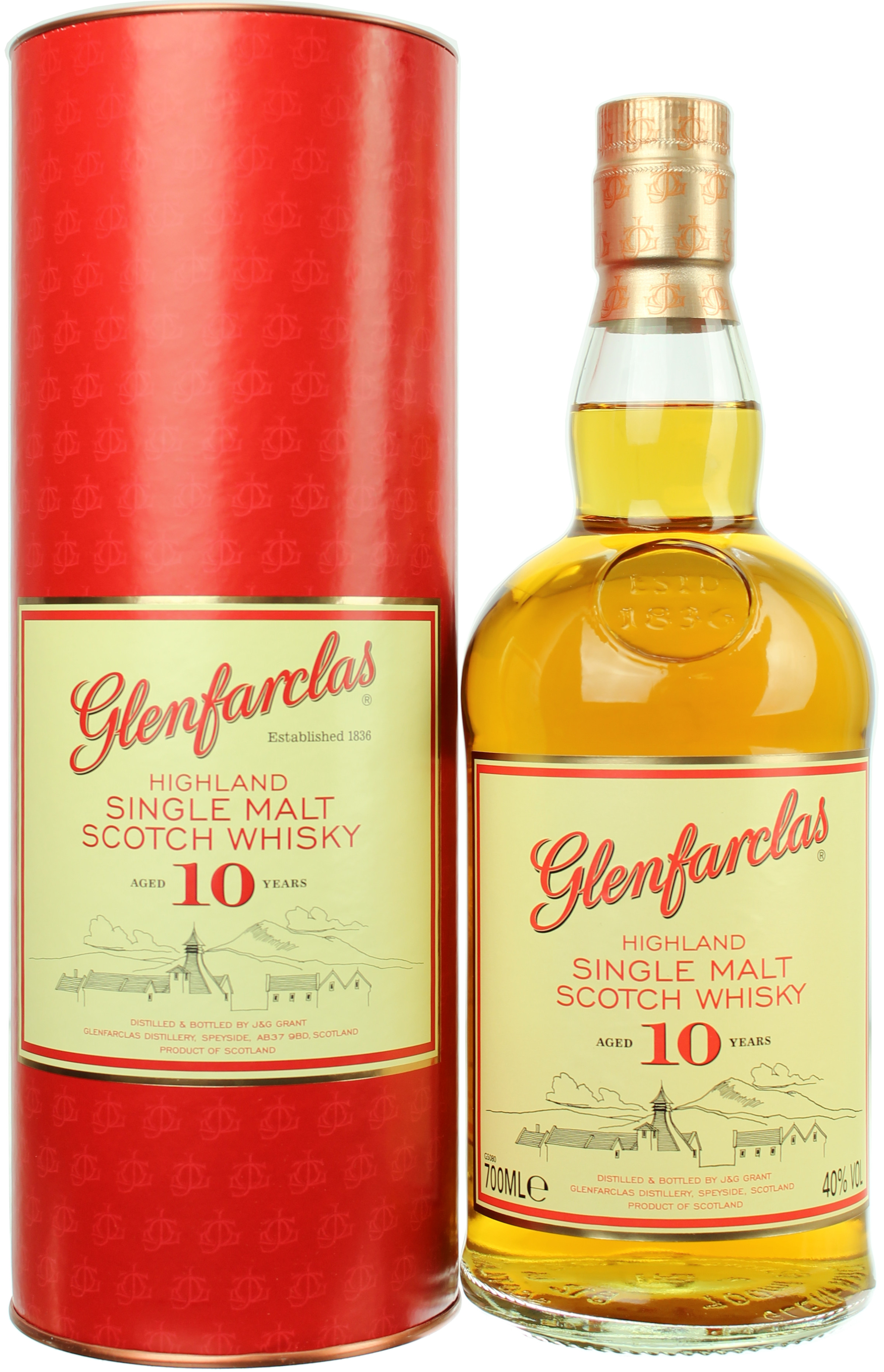 Glenfarclas 10 Jahre 40.0% 0,7l