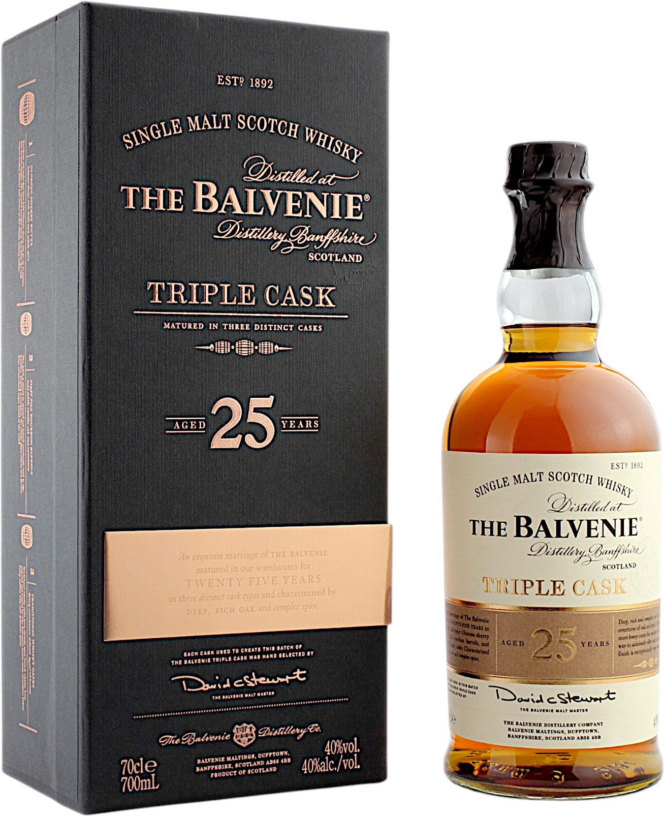 Balvenie 25 Jahre Triple Cask 1988/2013 40.0% 0,7l