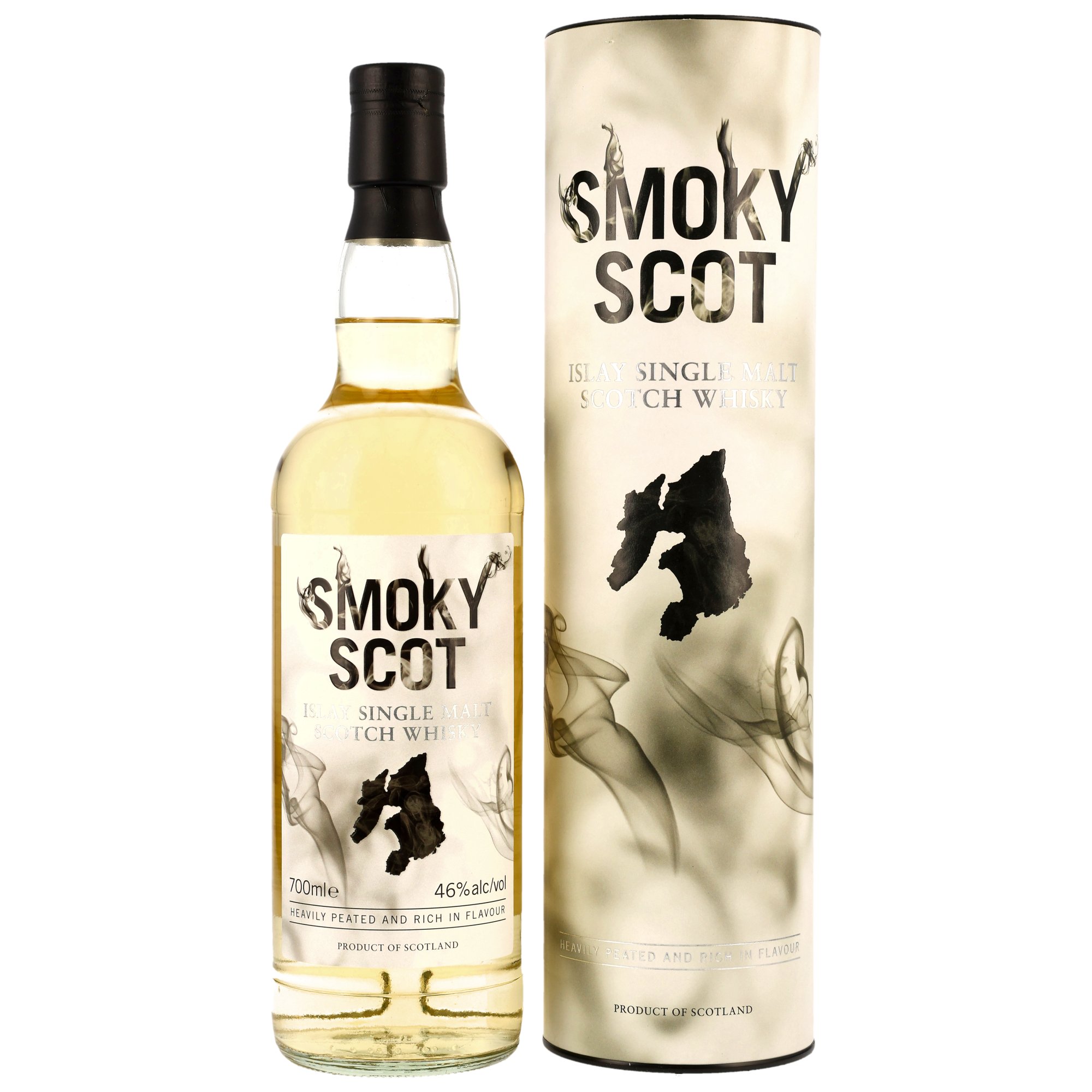 Smoky Scot Islay Single Scotch Whisky in Tube 46.0% 0,7l