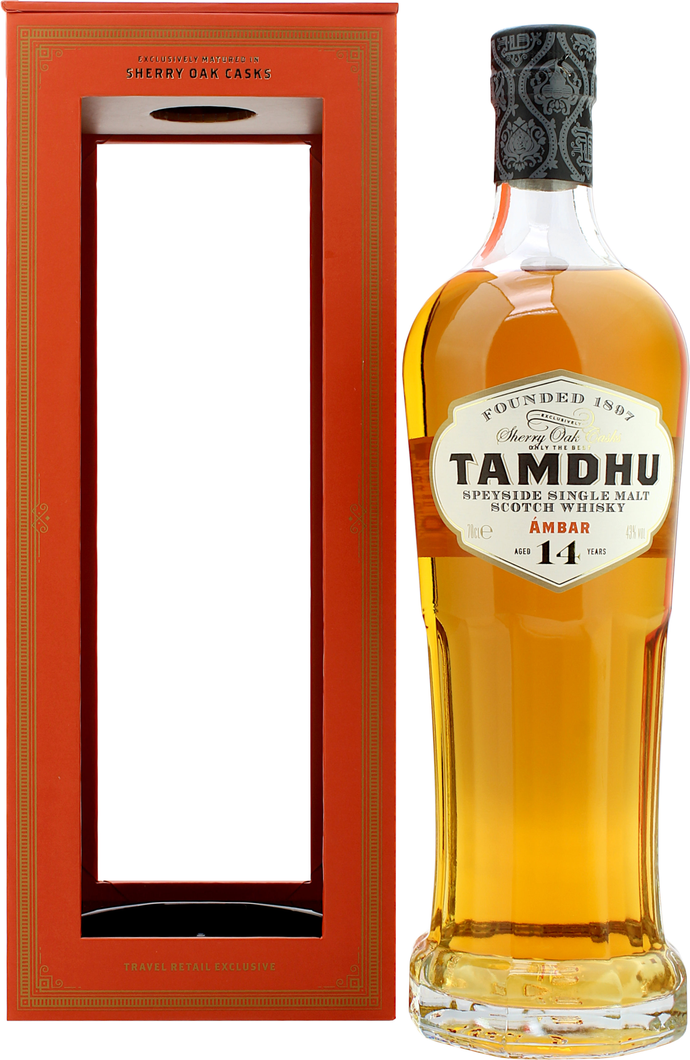 Tamdhu Ambar Sherry Cask 14 Jahre 43.0% 0,7l