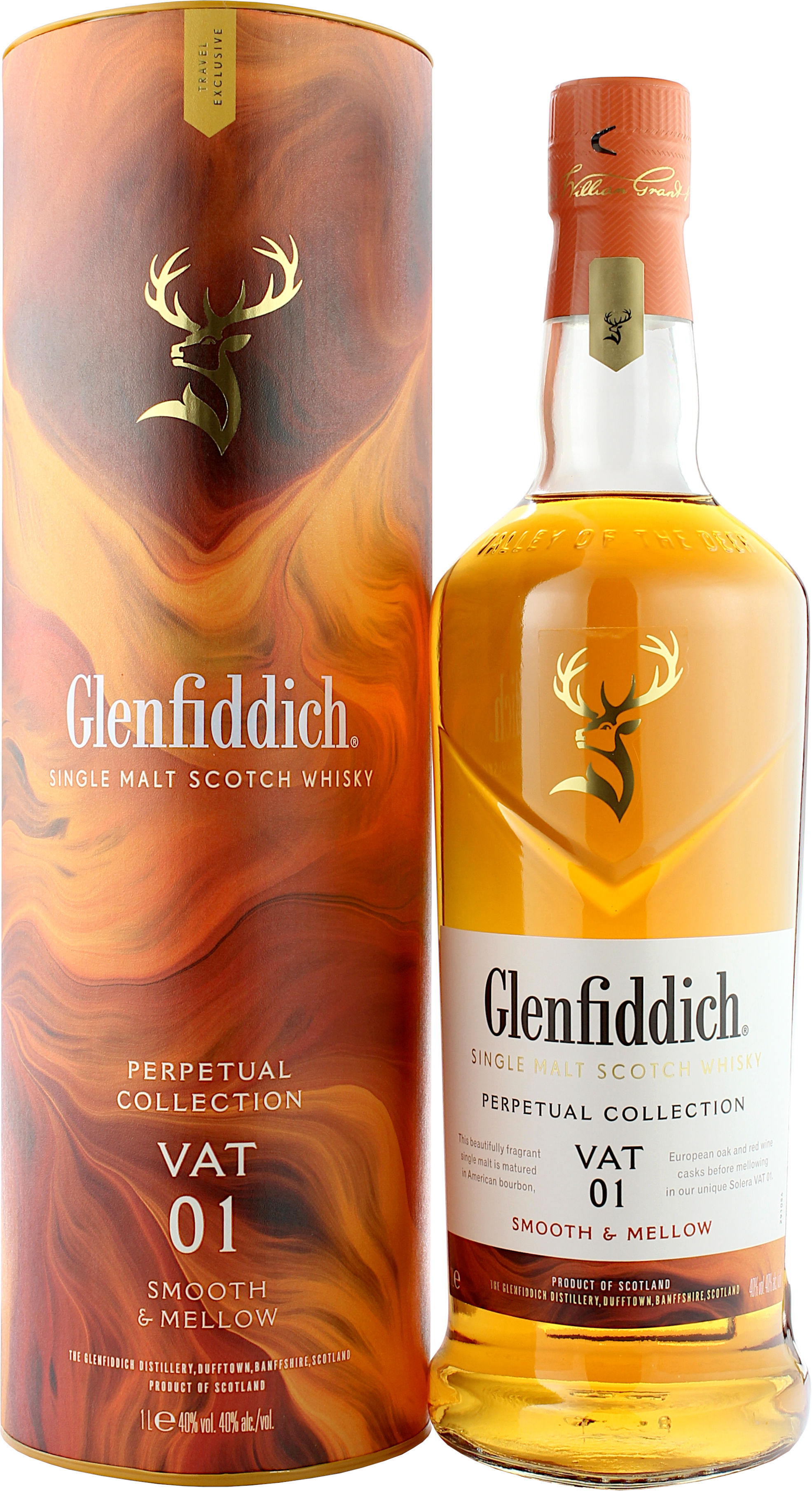 Glenfiddich Perpetual VAT 01 Smooth & Mellow 40.0% 1 Liter