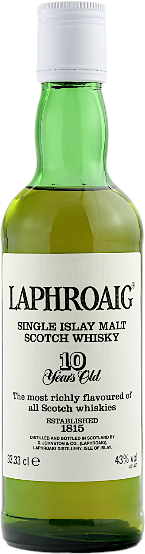 Laphroaig 10 Jahre 1986/1996 43.0% 0,33l
