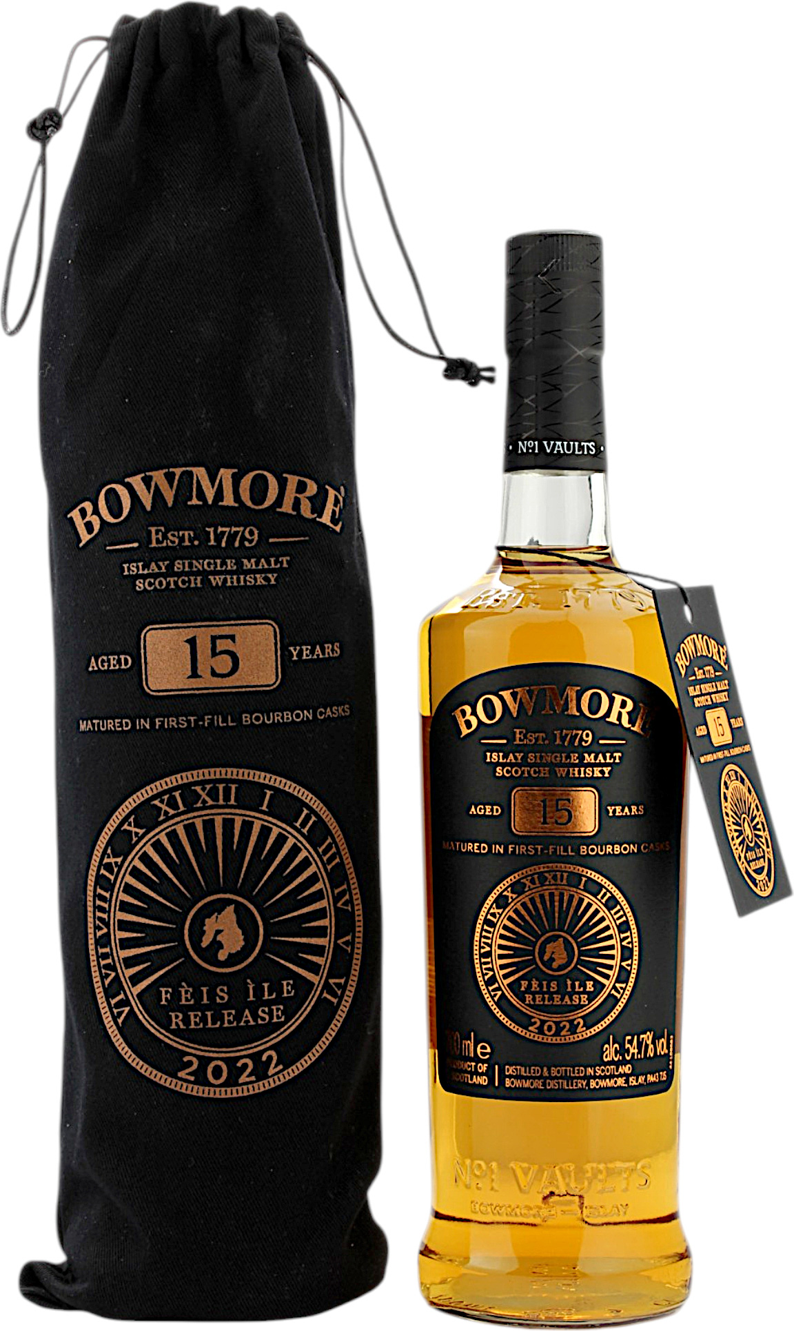 Bowmore 15 Jahre The Feis Ile Collection 2022 54.7% 0,7l