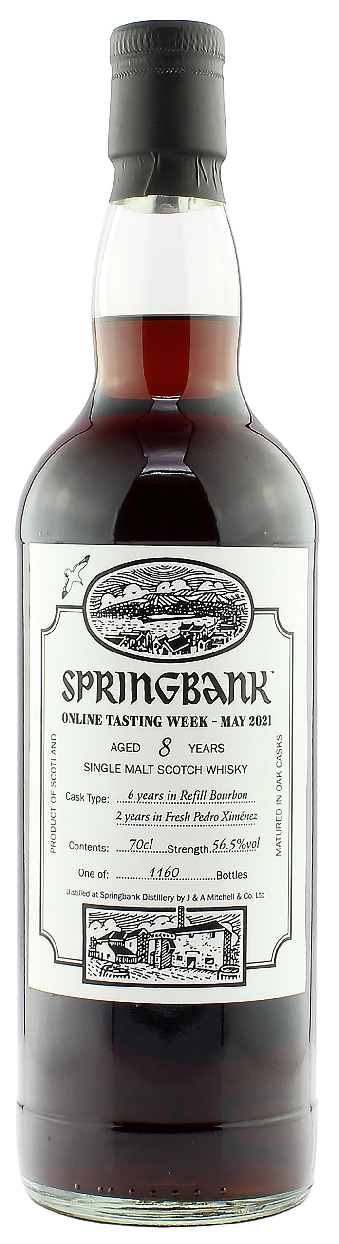 Springbank 8 Jahre 2013/2021 Online Tasting Week Sherry Cask 56.5% 0,7l