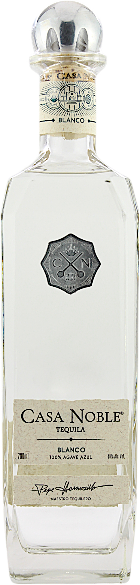 Casa Noble Tequila Blanco 100% Agave Azul 40.0% 0,7l