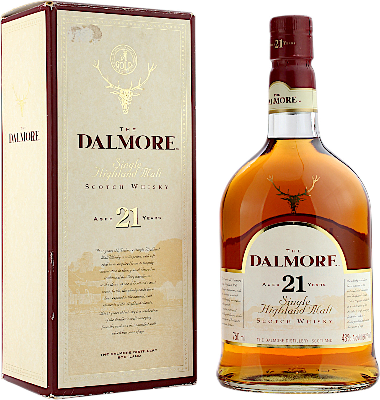 Dalmore 21 Jahre United States 86 Proof 43.0% 0,75l