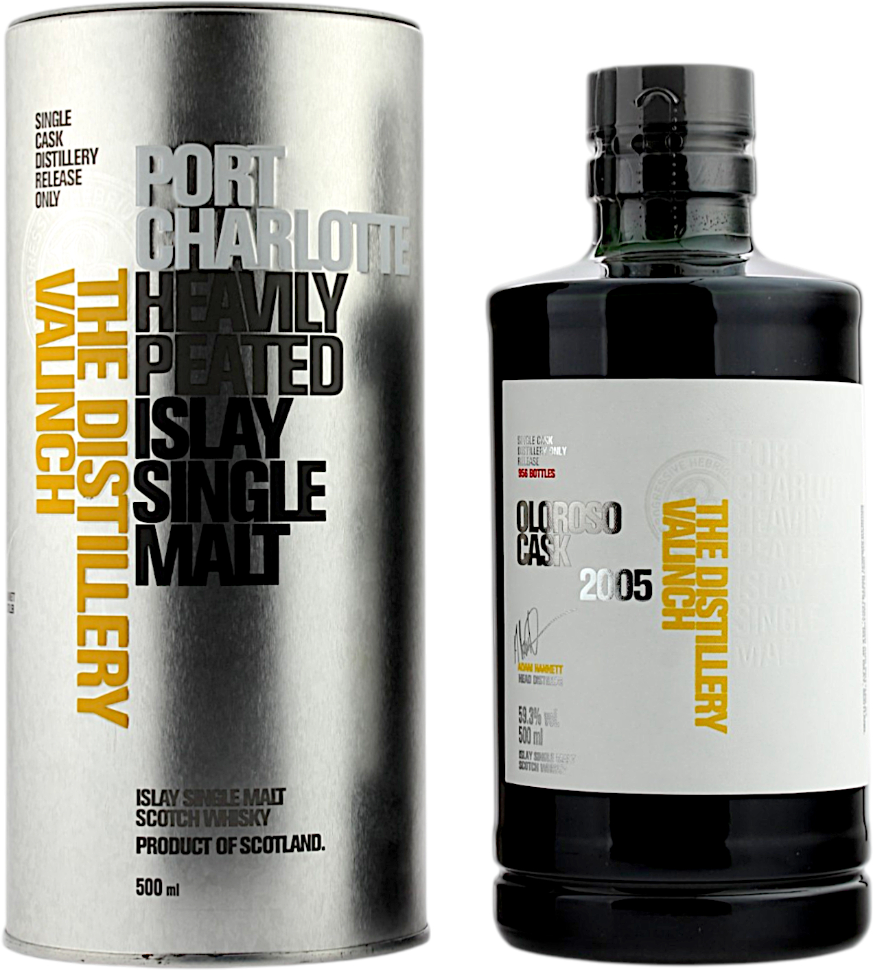 Port Charlotte 2005/2018 The Distillery Valinch 59.3% 0,5l