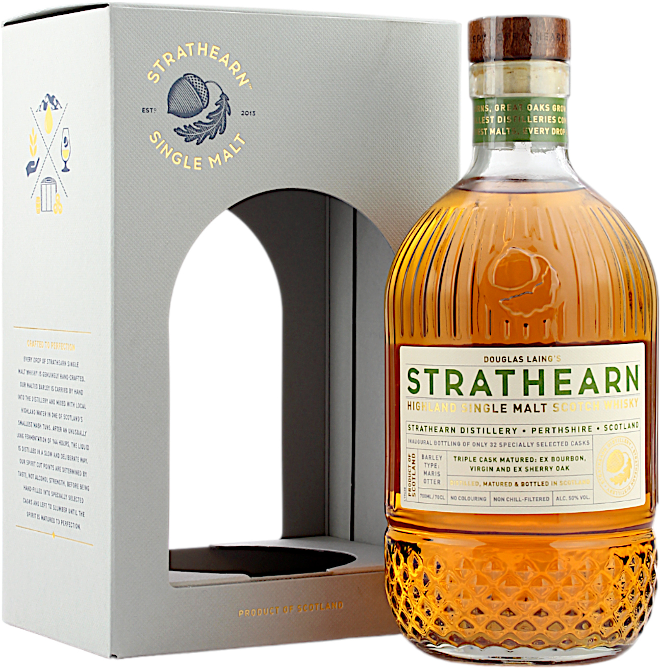 Strathearn Triple Cask Single Malt Inaugural Bottling 50.0% 0,7l