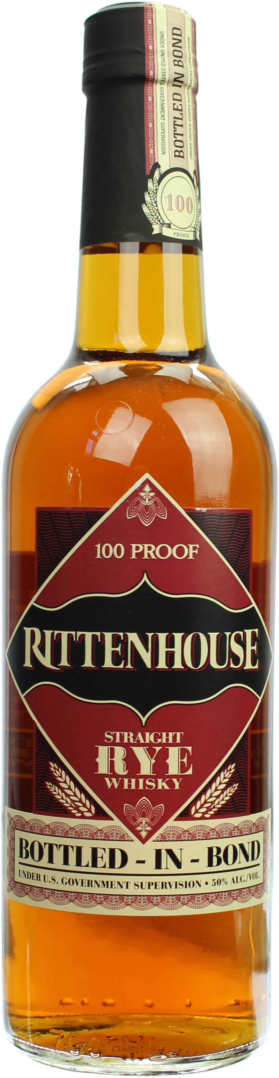 Rittenhouse Rye 100 Proof 4 Jahre 50.0% 0,7l