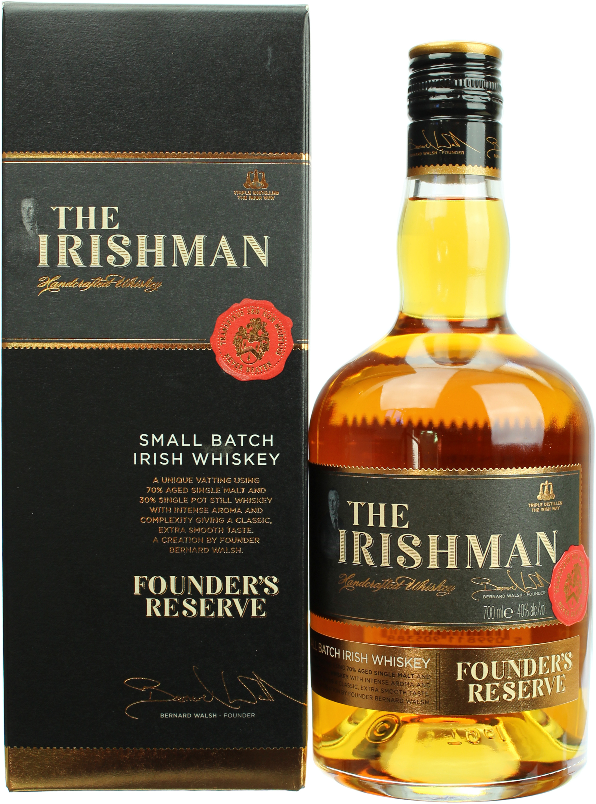 The Irishman Founder's Reserve 40.0% 0,7l
