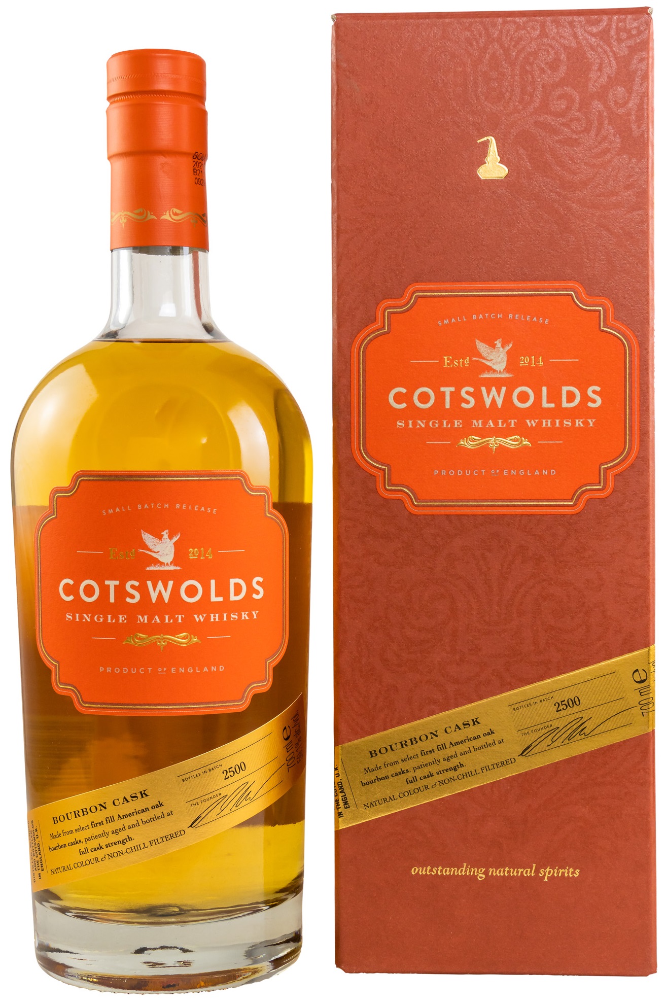 Cotswolds Cask Strength First Fill Bourbon Cask 59.1% 0,7l