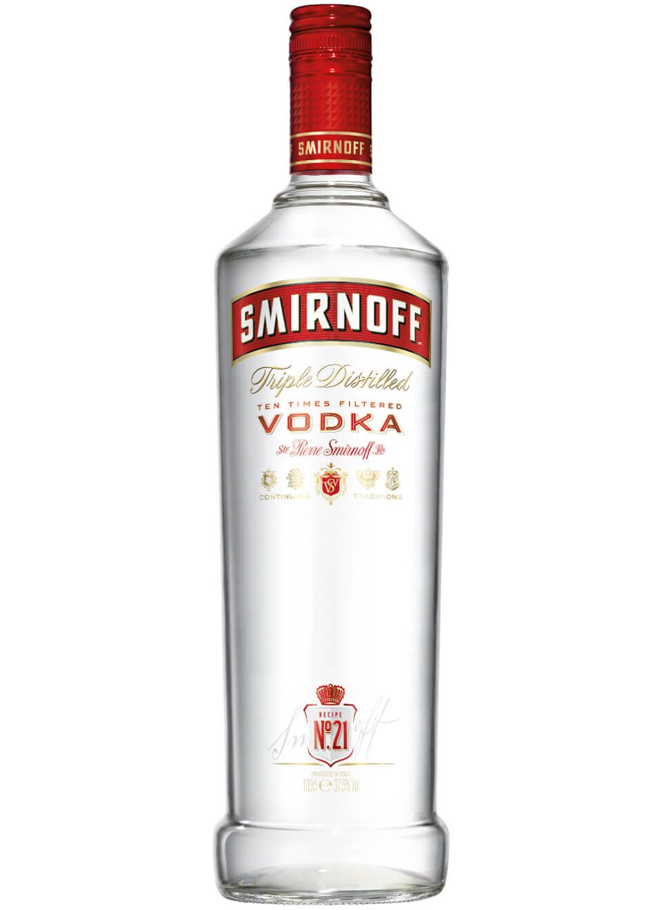 Smirnoff Red Label No.21 37.5% 1 Liter