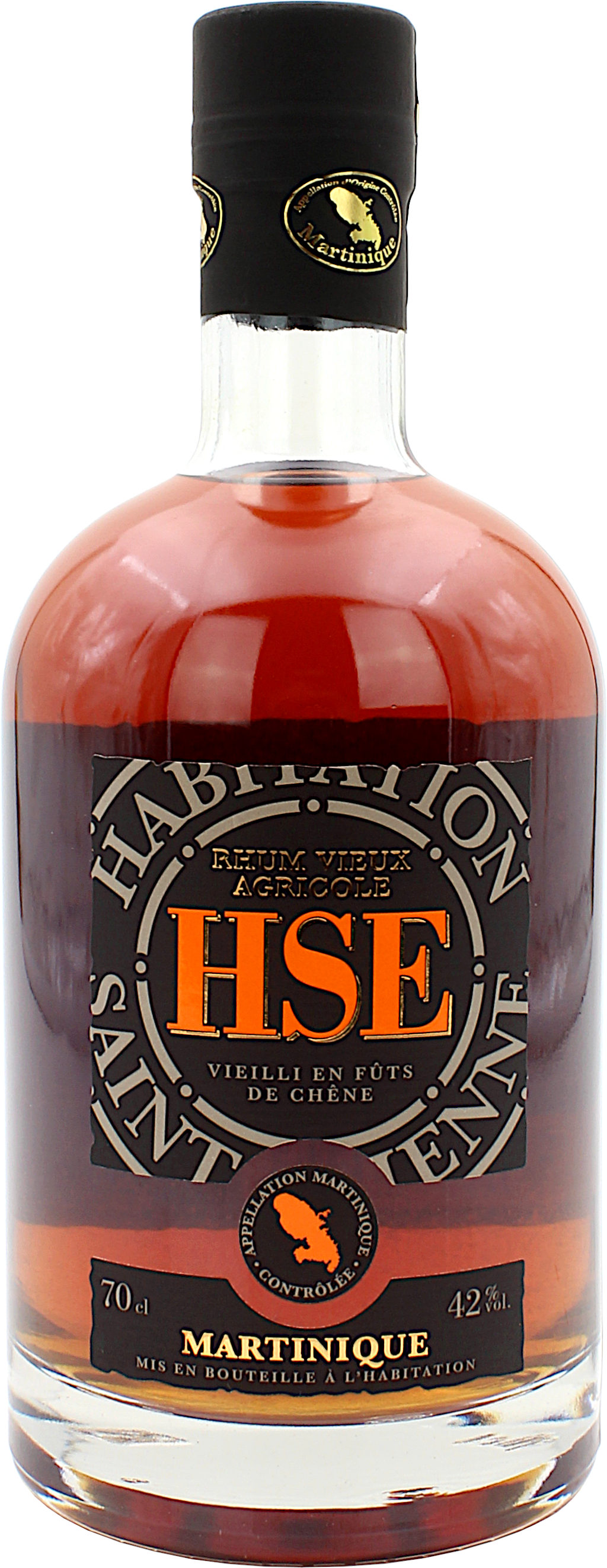 H.S.E. Rhum Vieux Agricole 42.0% 0,7l