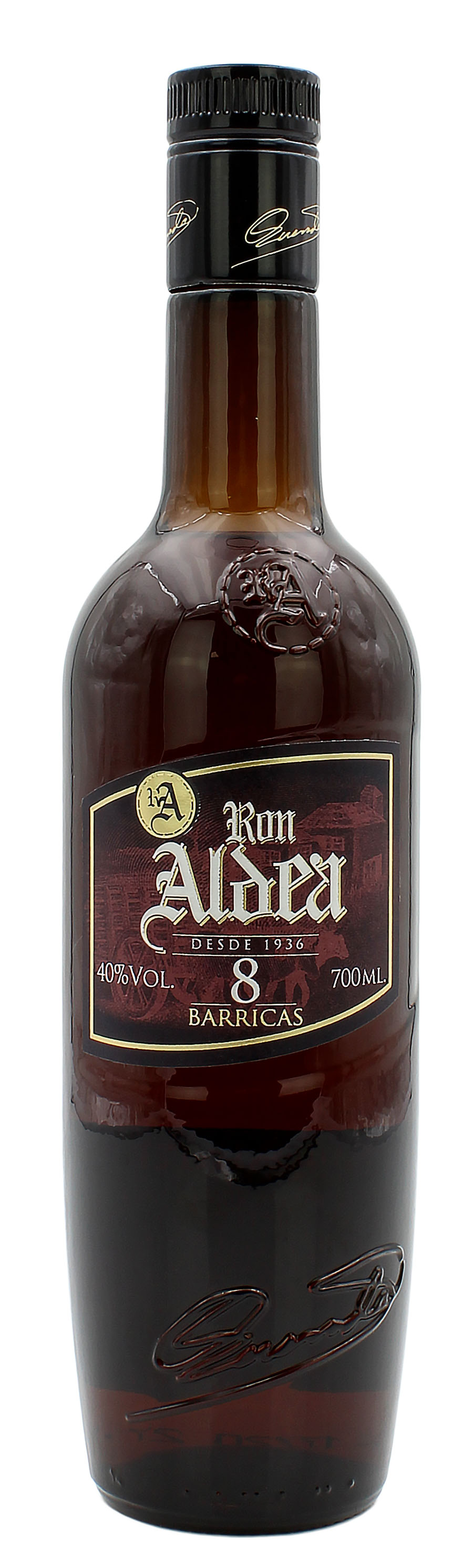 Ron Aldea Dark 8 Jahre Barricas 40.0% 0,7l