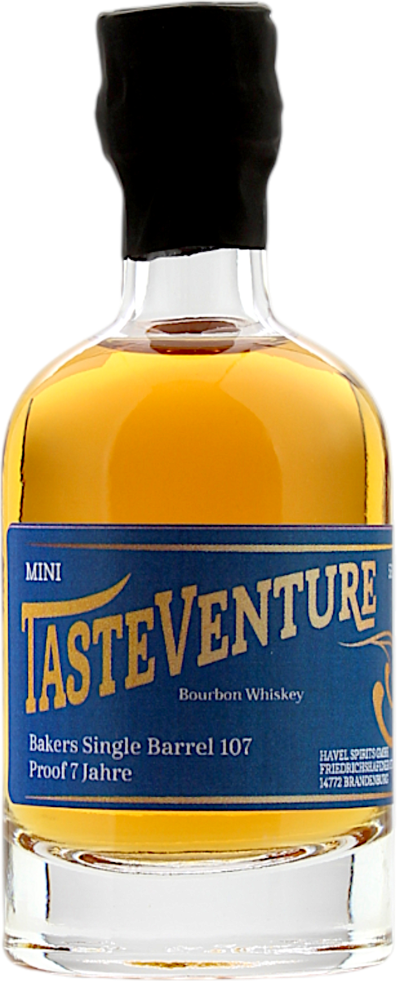 Miniatur Bakers Single Barrel 107 Proof 7 Jahre Tasteventure 53.5% 0,05l