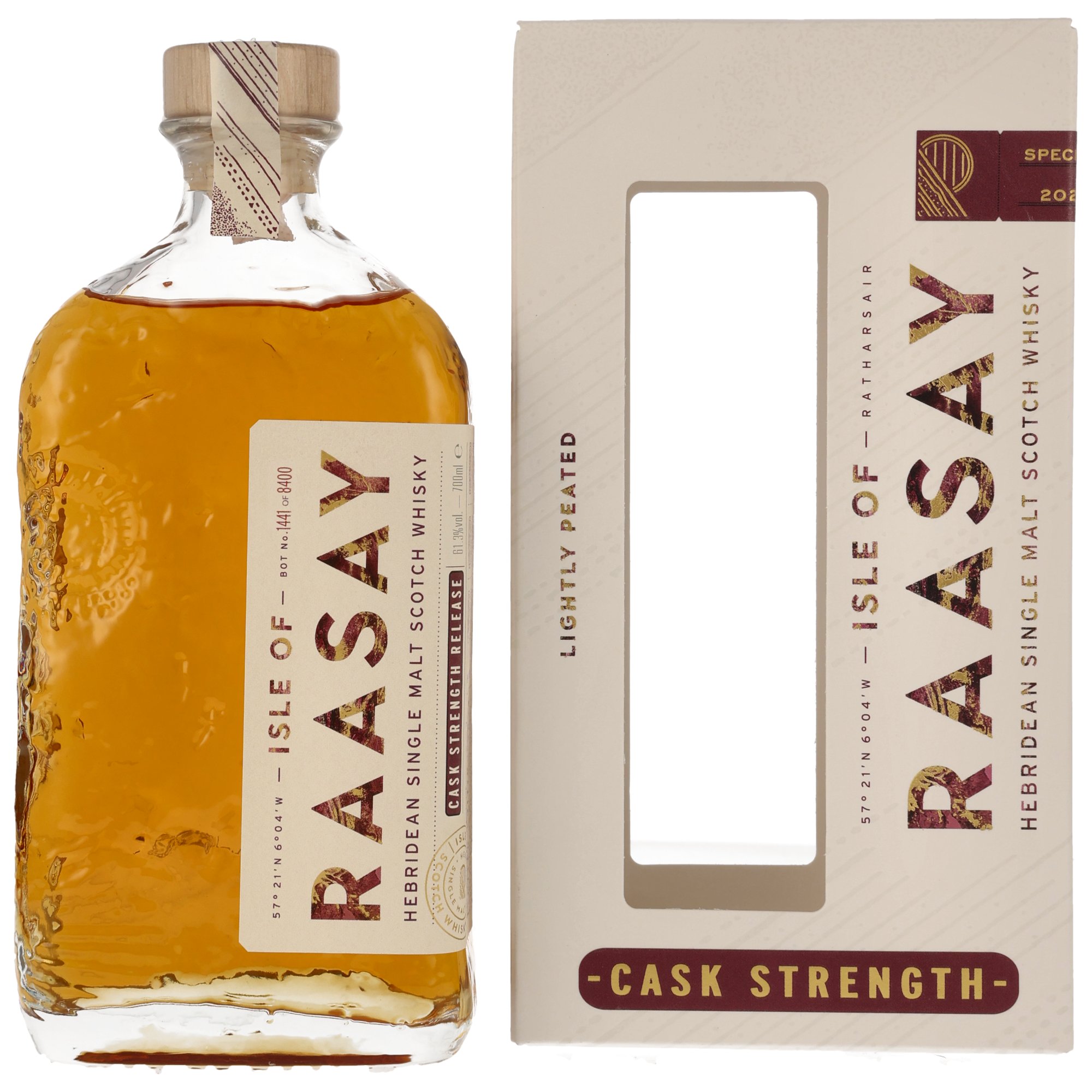 Isle of Raasay Lightly Peated Cask Strength Release 2024 61.3 0,7l