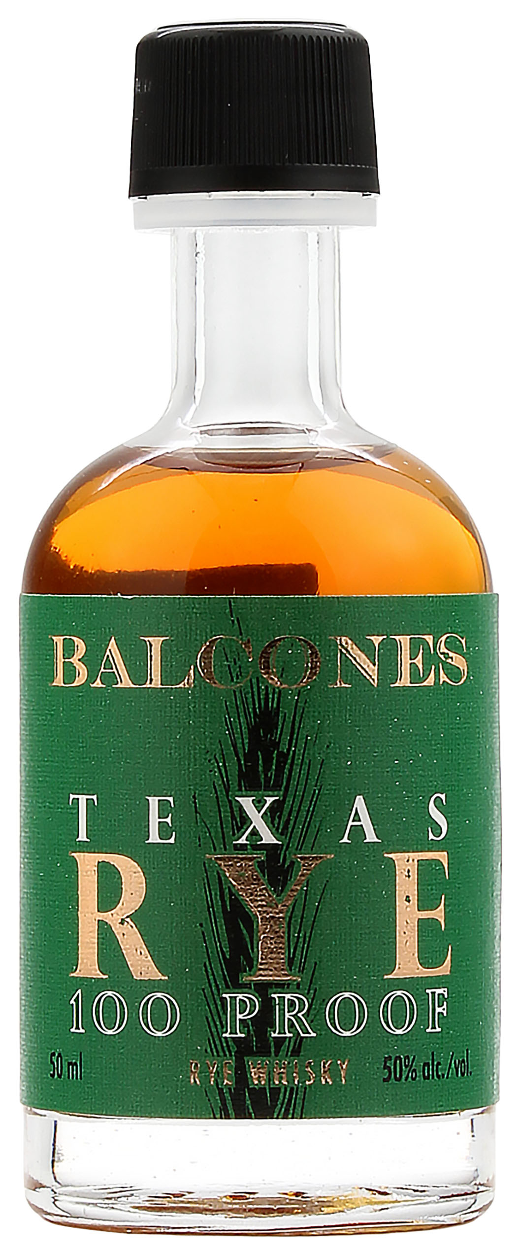 Miniatur Balcones Texas Rye 100 Proof 50.0% 0,05l