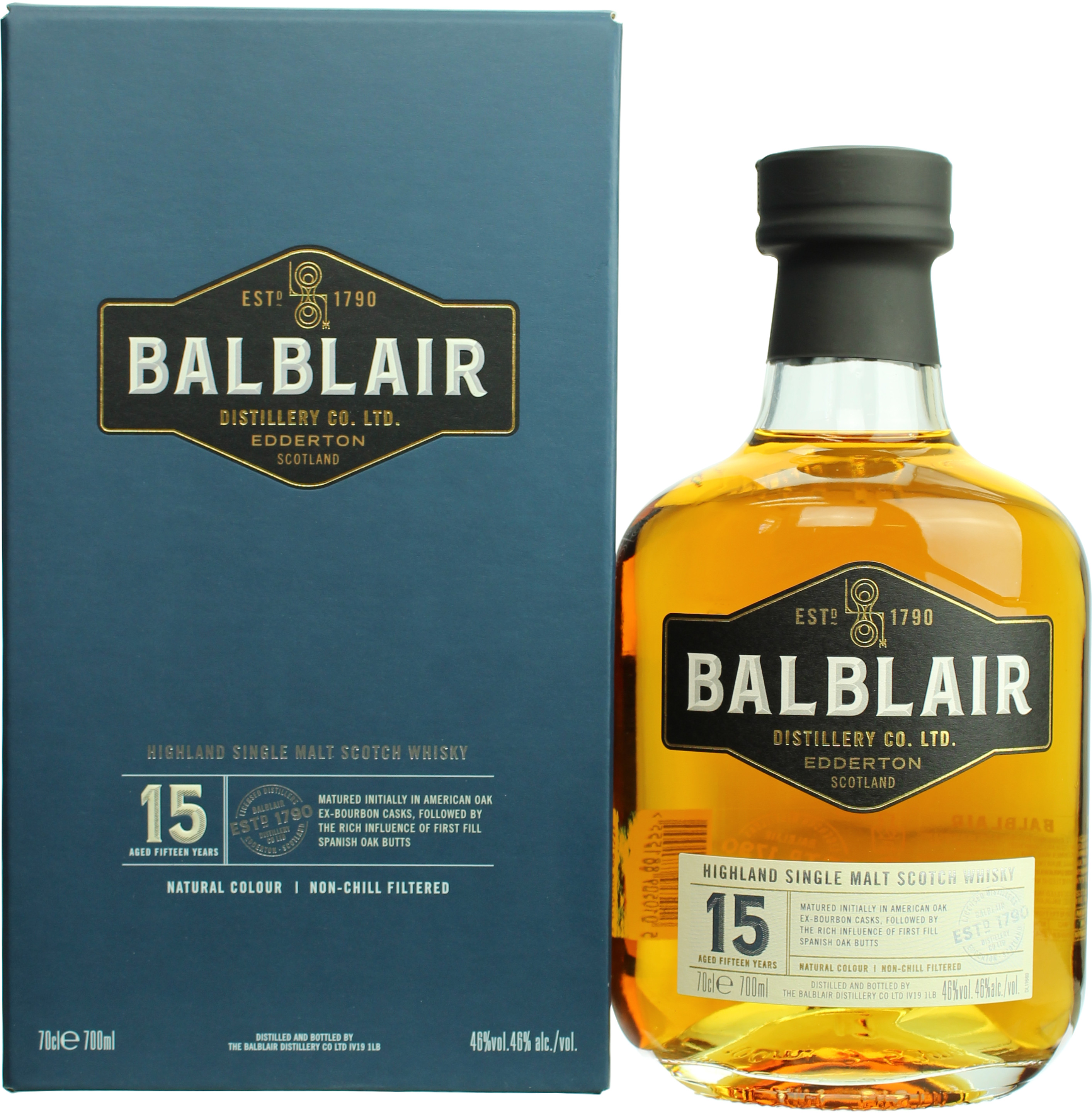 Balblair 15 Jahre 46.0% 0,7l