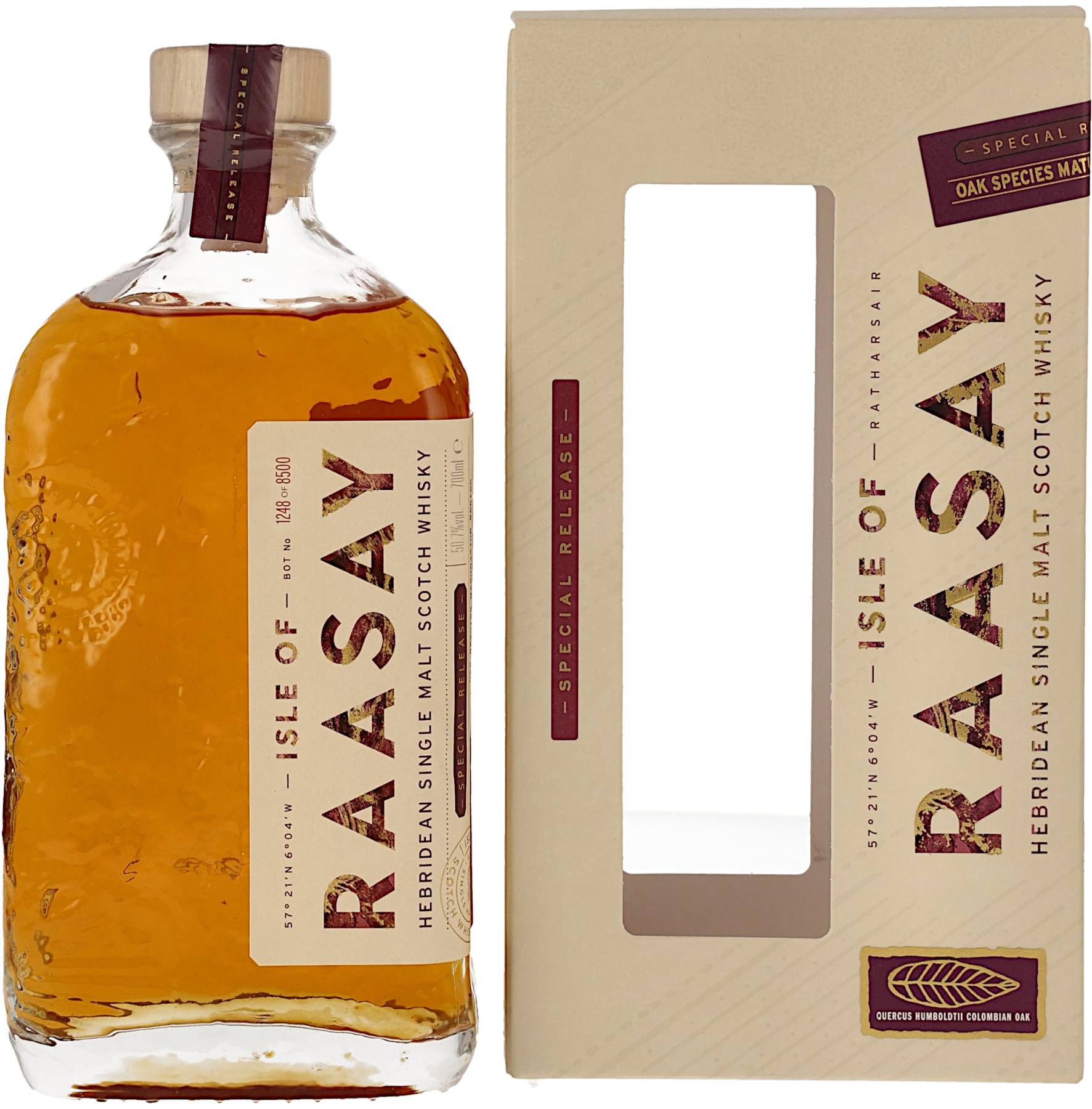 Isle of Raasay 2021/2024 Quercus Special Release 50.7% 0,7l
