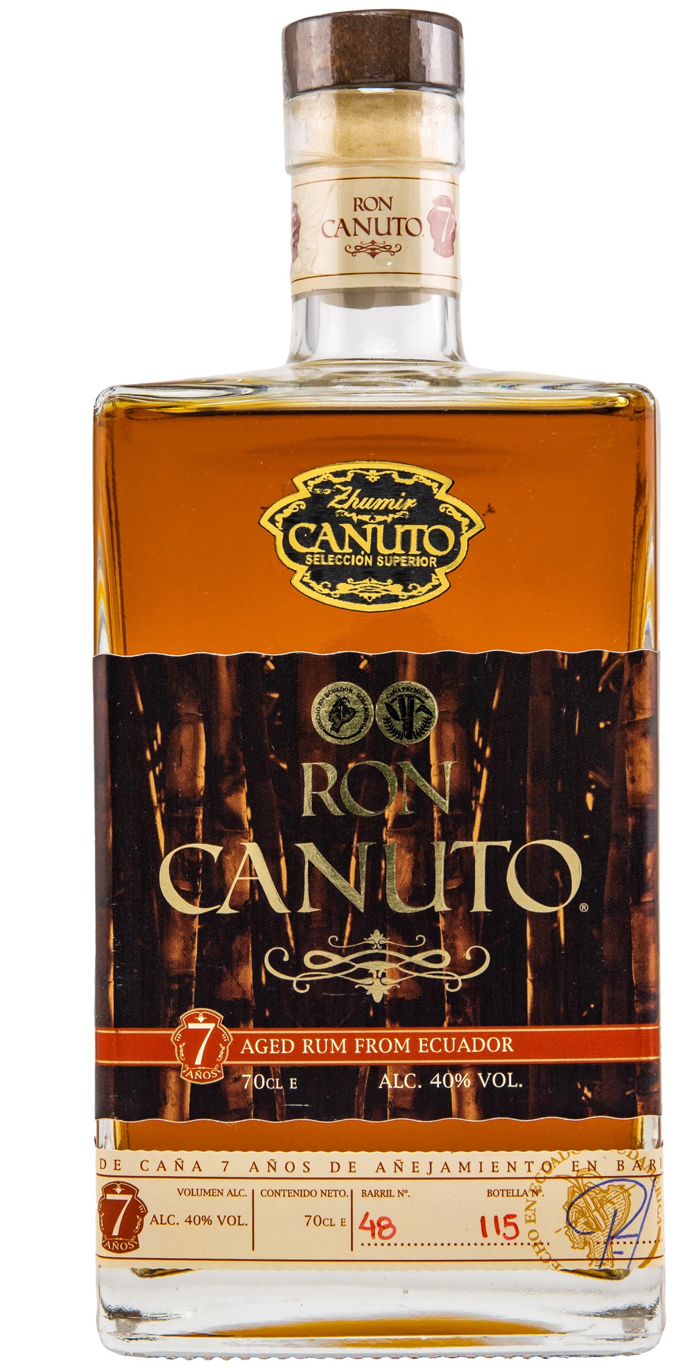 Ron Canuto Seleccion Superior 7 Jahre 40.0% 0,7l
