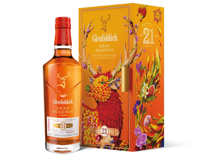 Neu eingetroffen: Glenfiddich 21 Jahre Gran Reserva Chinese New Year 2024