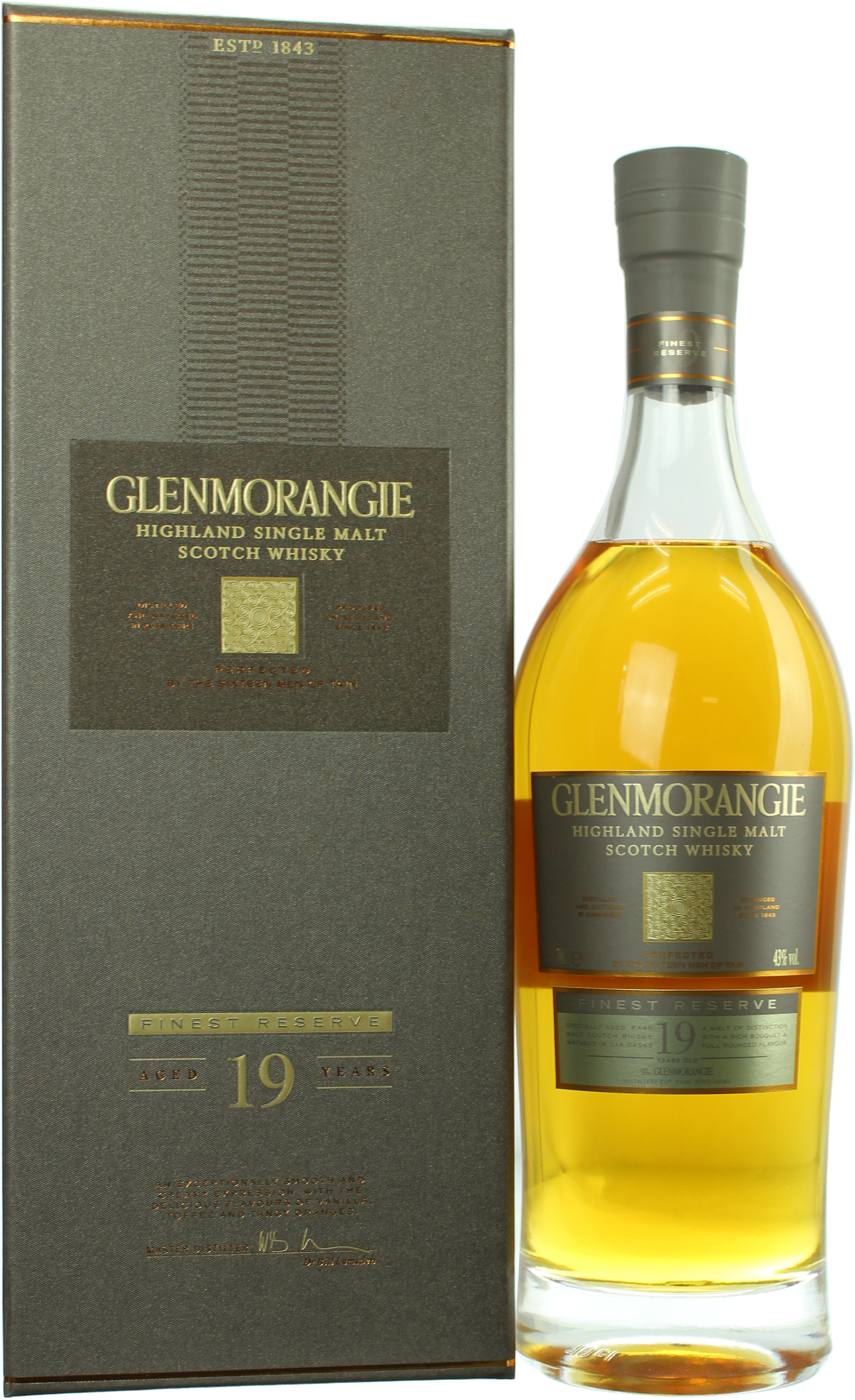 Glenmorangie 19 Jahre Finest Reserve 43.0% 0,7l