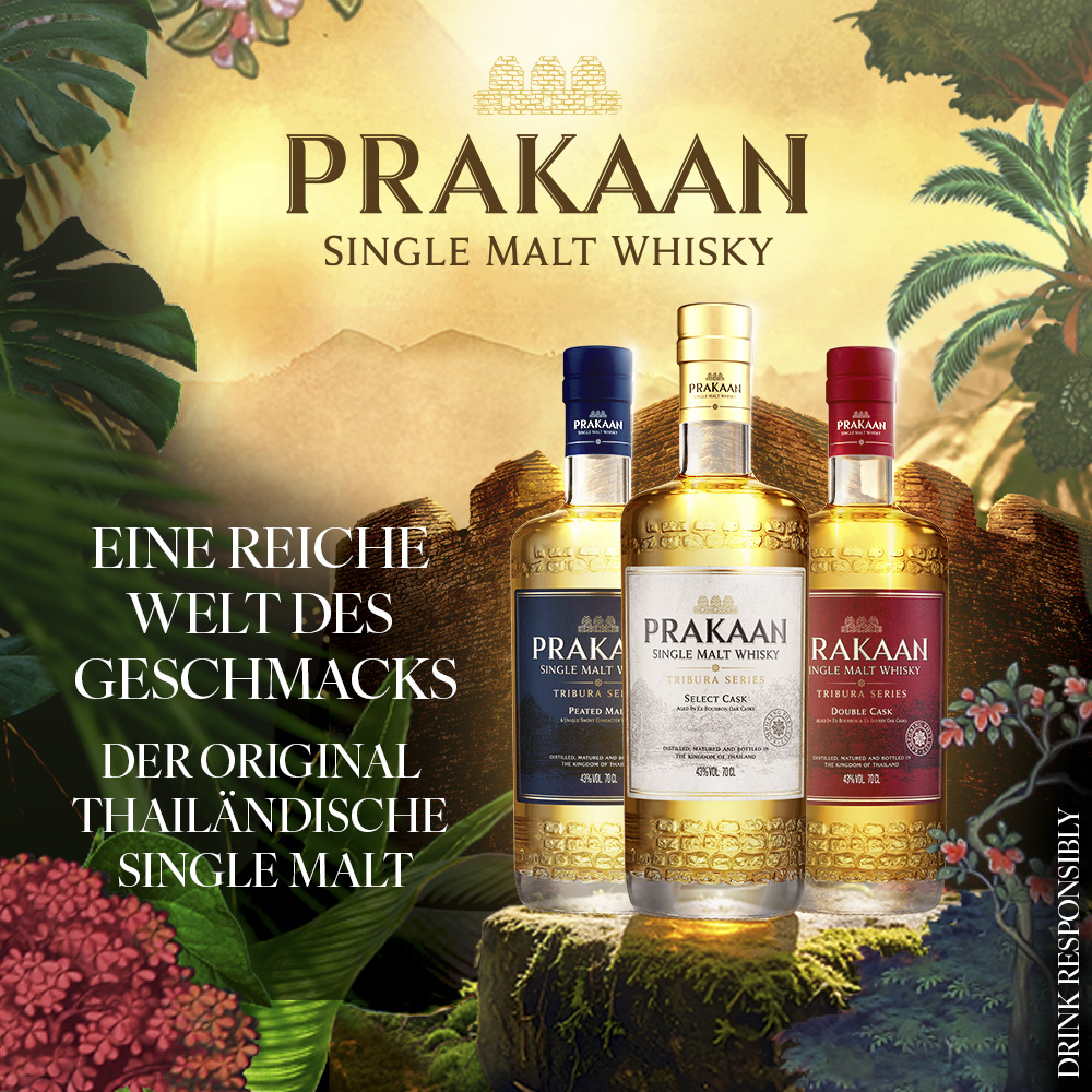 Prakaan Single Malt Whisky aus Thailand