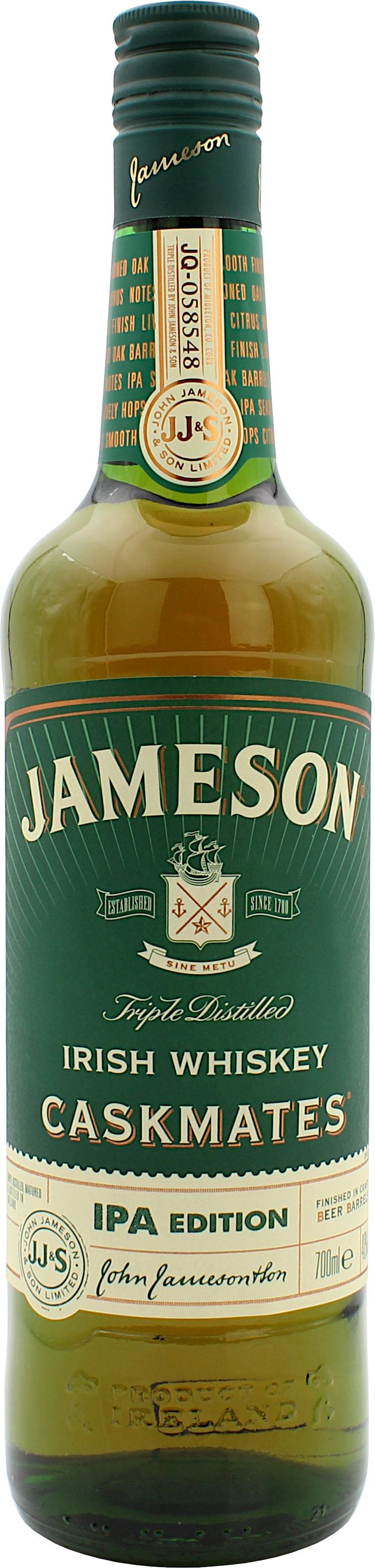 Jameson Caskmates IPA Edition 40.0% 0,7l