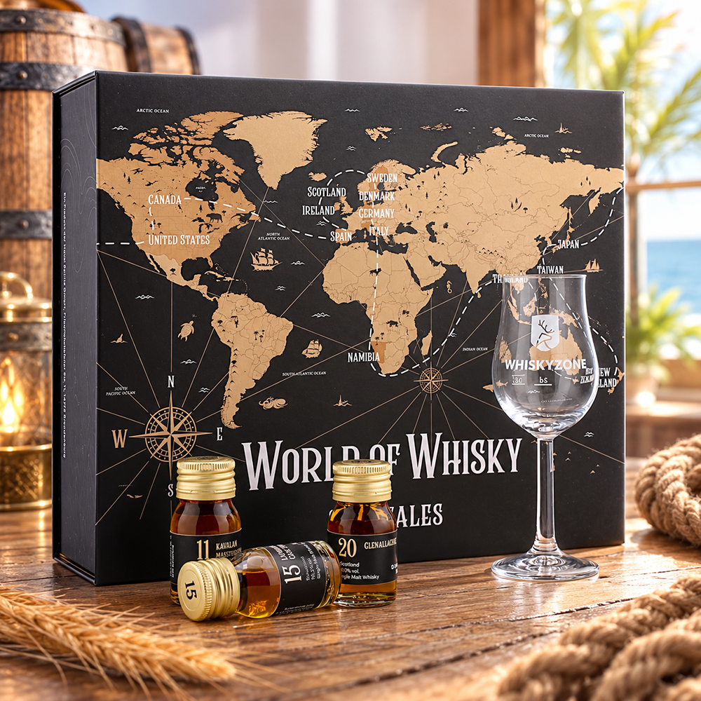 World of Whisky Adventskalender 2026 Whiskyzone 45.1% 24x30ml
