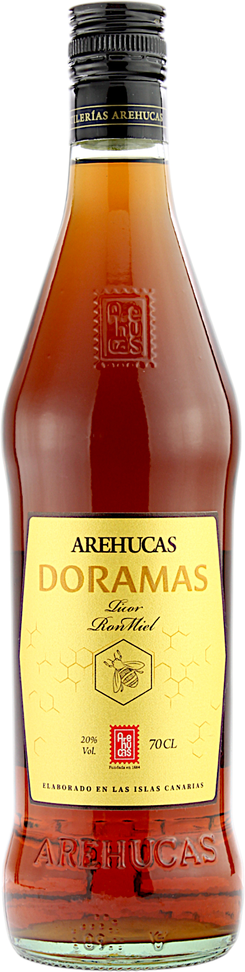 Ron Miel Doramas Arehucas 20.0% 0,7l
