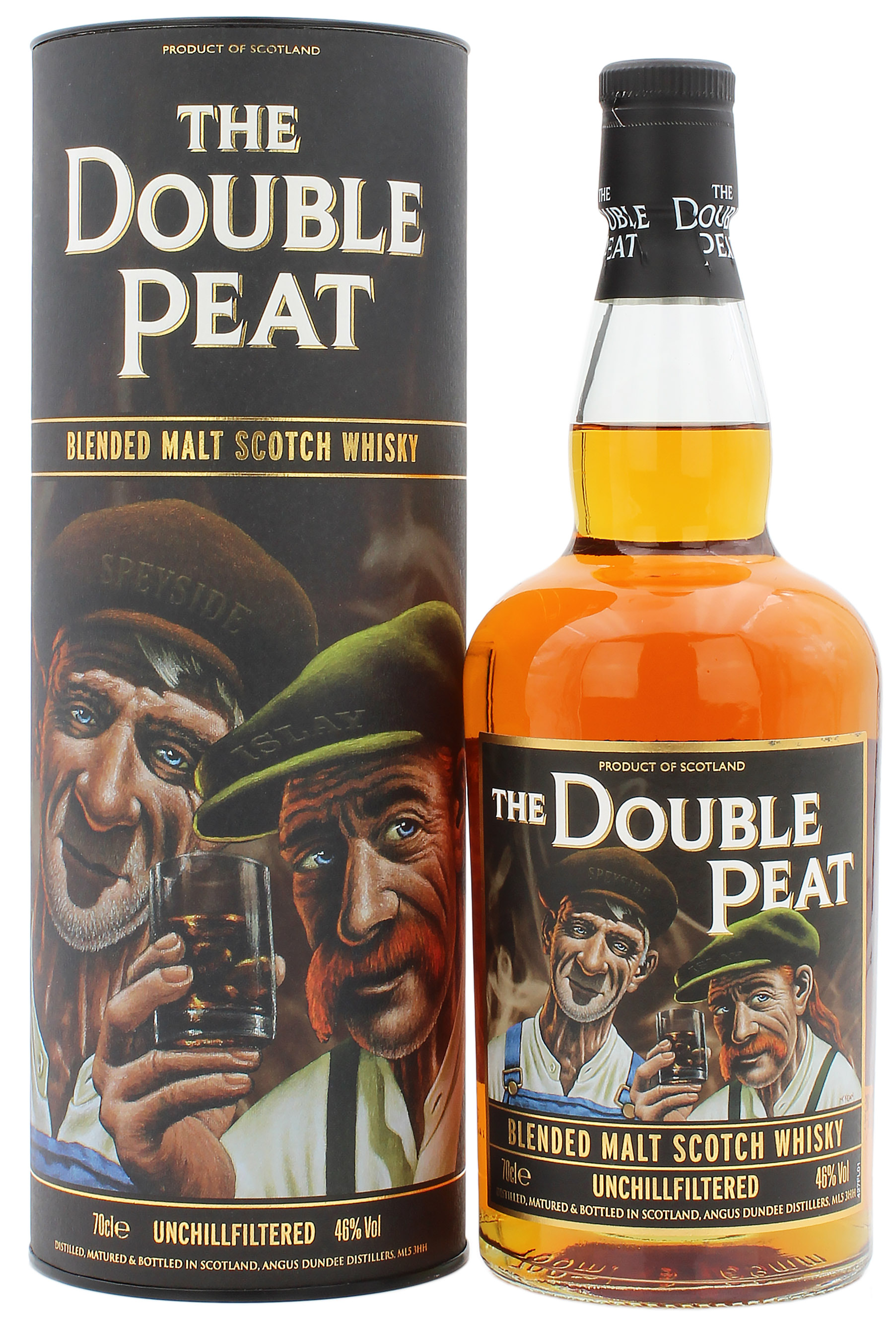 The Double Peat Blended Islay and Speyside Malt 46.0% 0,7l