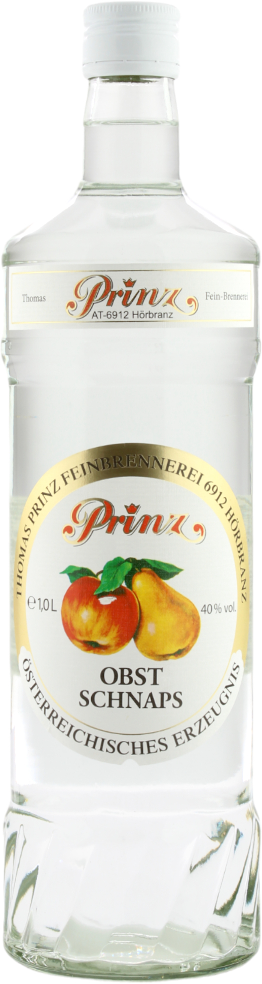 Prinz Obstler Schnaps 40.0% 1 Liter