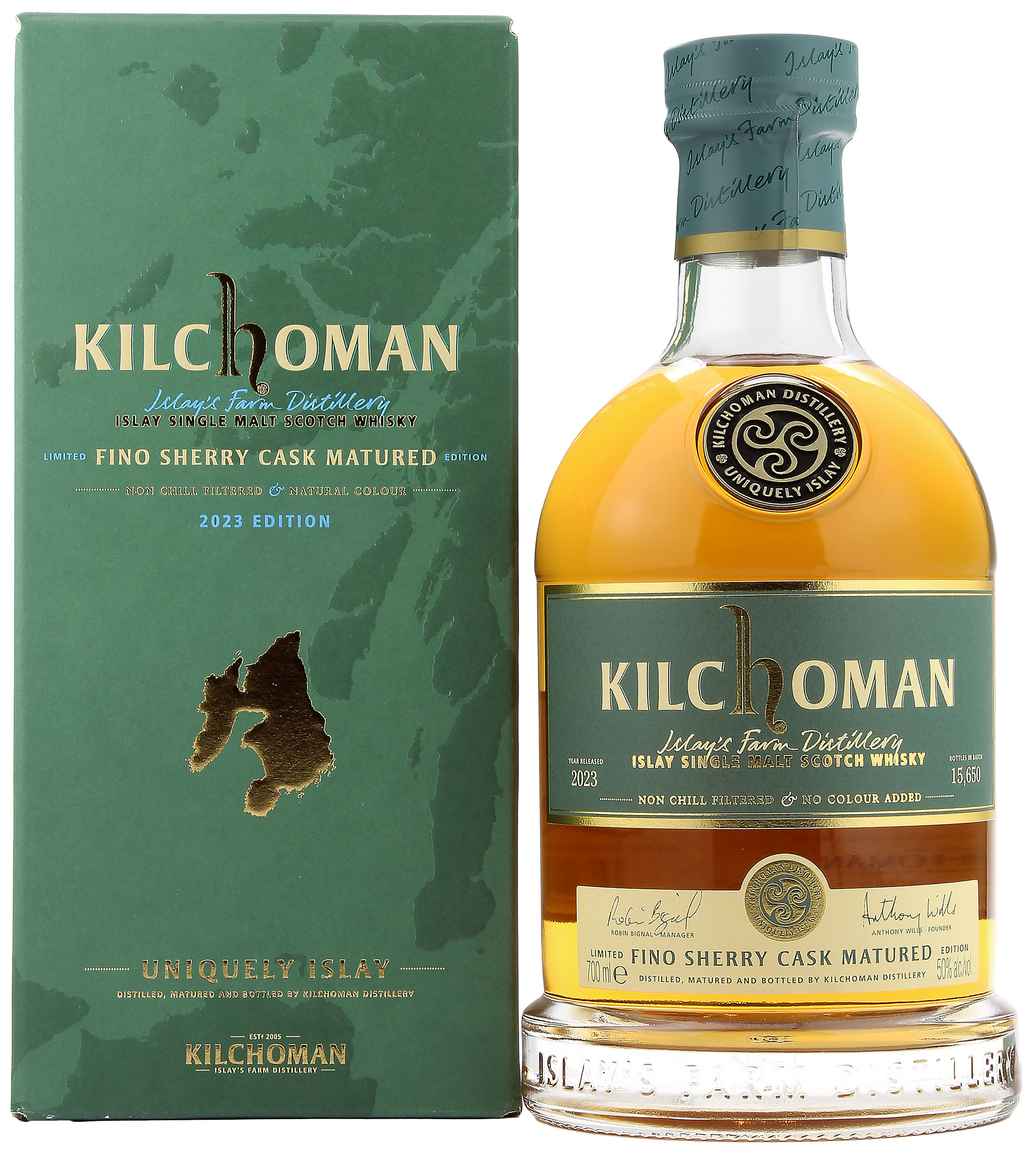 Kilchoman Fino Sherry Cask 2023 50.0% 0,7l