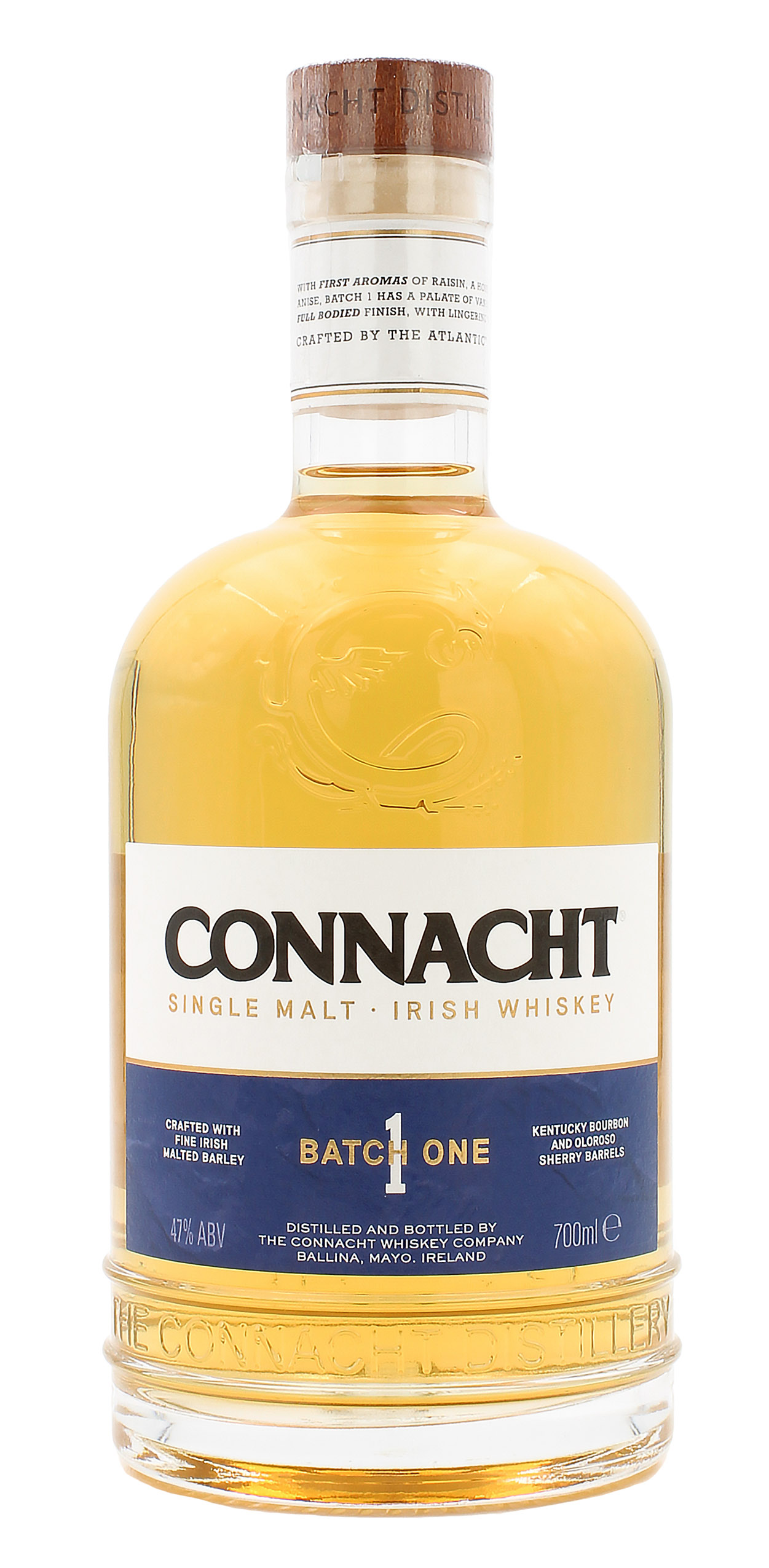Connacht Single Malt Irish Whiskey Batch 1 47.0% 0,7l