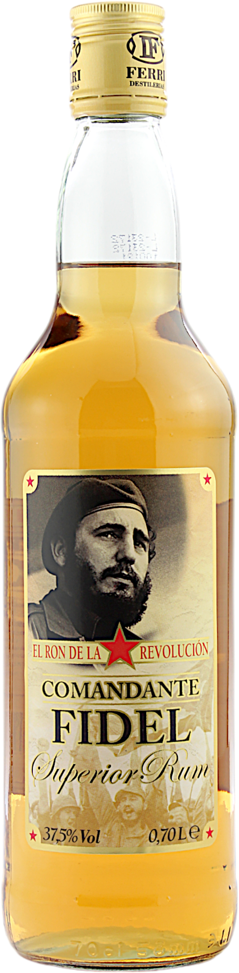 Comandante Fidel Rum 37.5% 0,7l